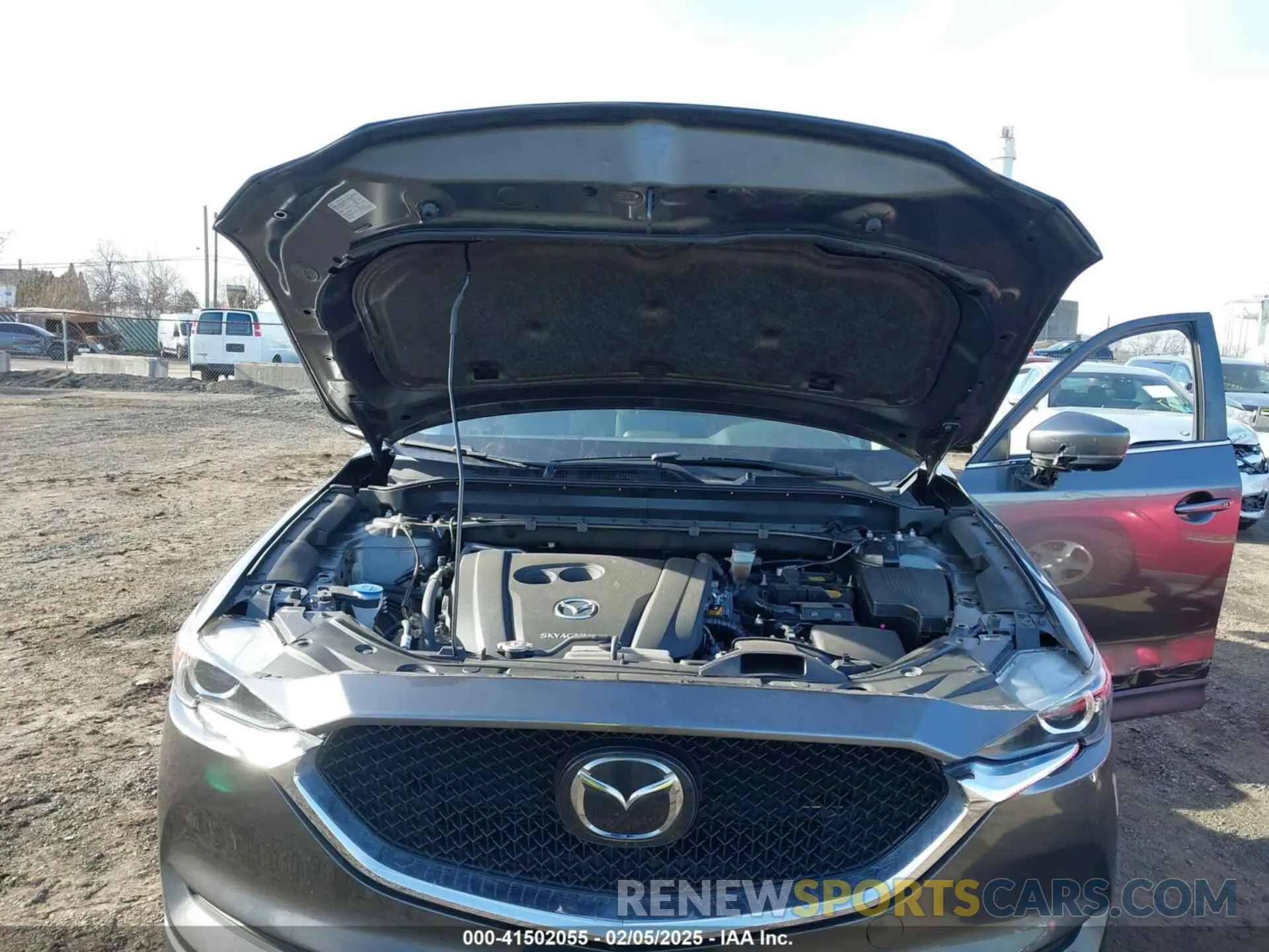10 fotografías del automóvil dañado JM3KFBCM8M0310623 MAZDA CX-5 2021