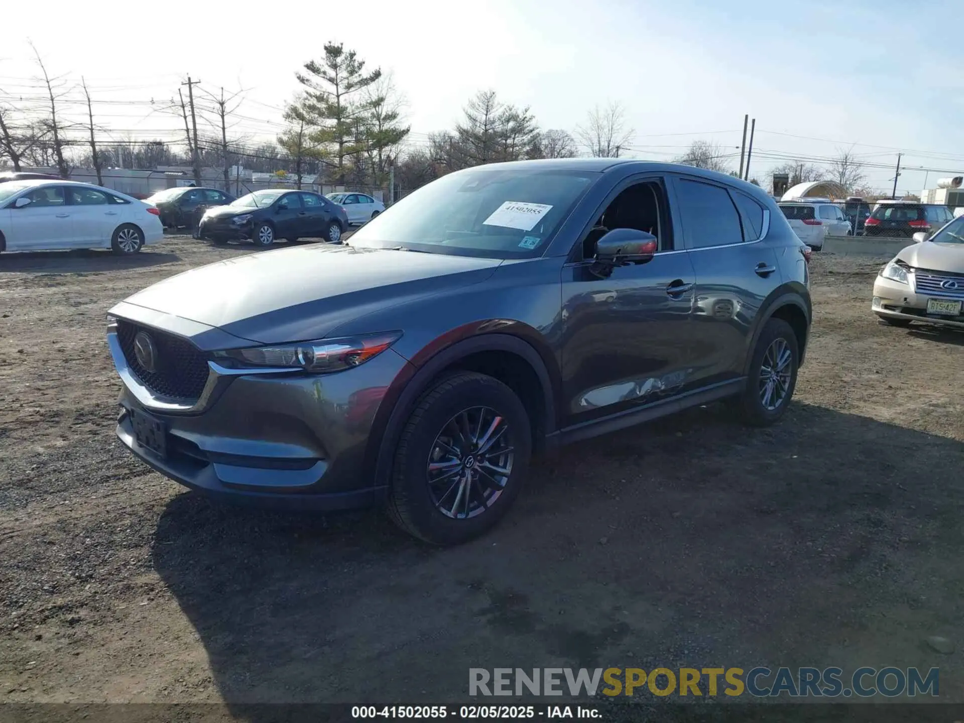 2 fotografías del automóvil dañado JM3KFBCM8M0310623 MAZDA CX-5 2021