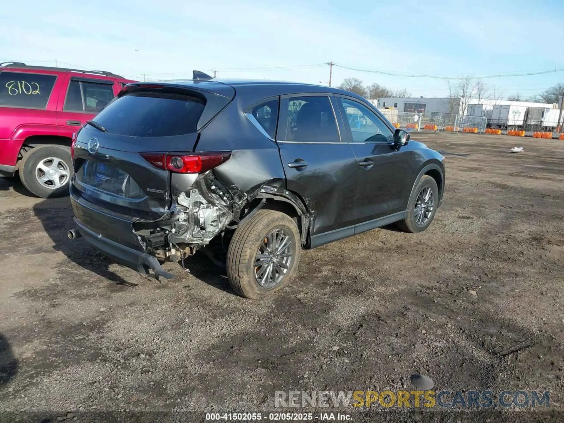 4 fotografías del automóvil dañado JM3KFBCM8M0310623 MAZDA CX-5 2021
