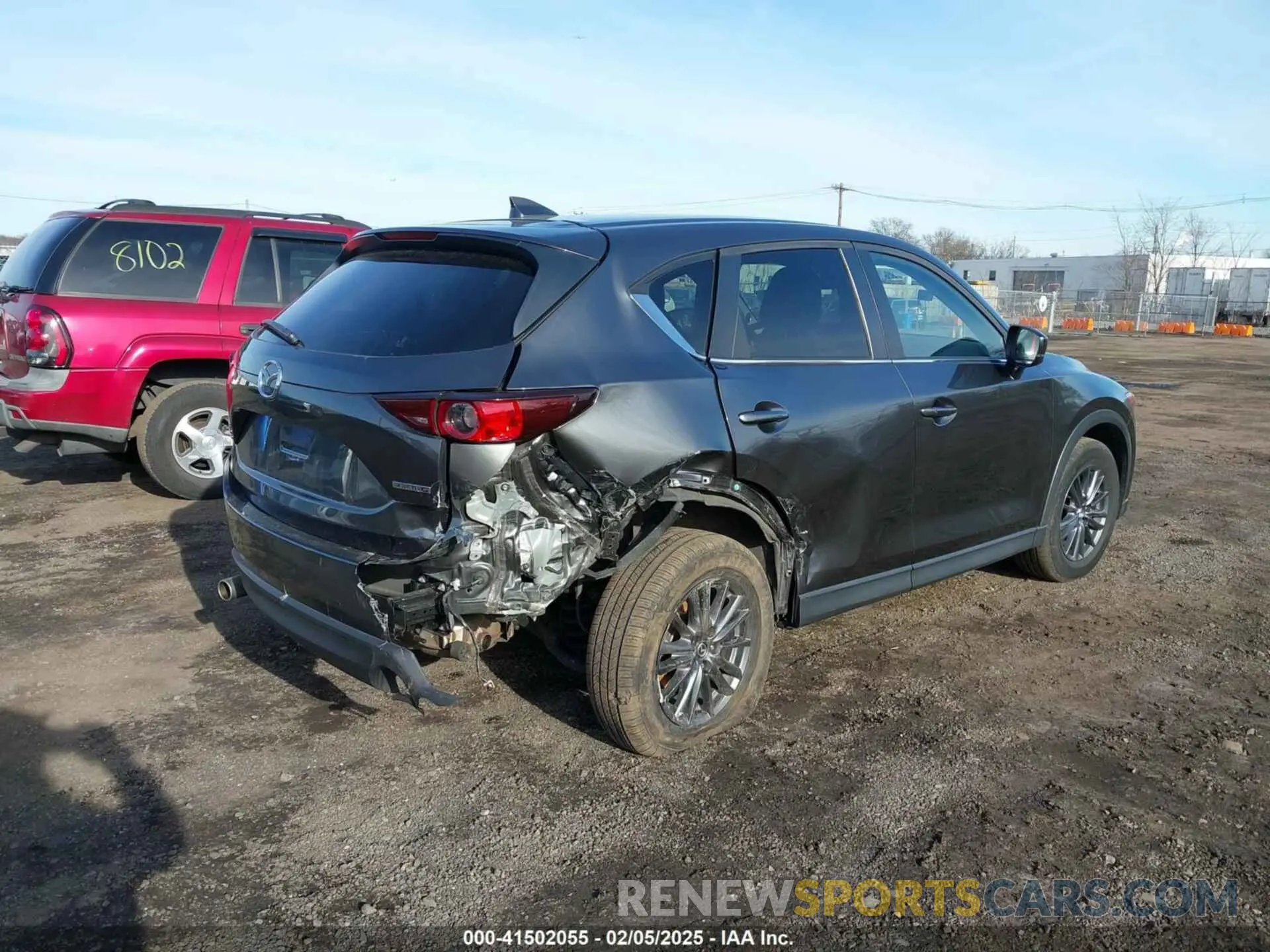 6 fotografías del automóvil dañado JM3KFBCM8M0310623 MAZDA CX-5 2021