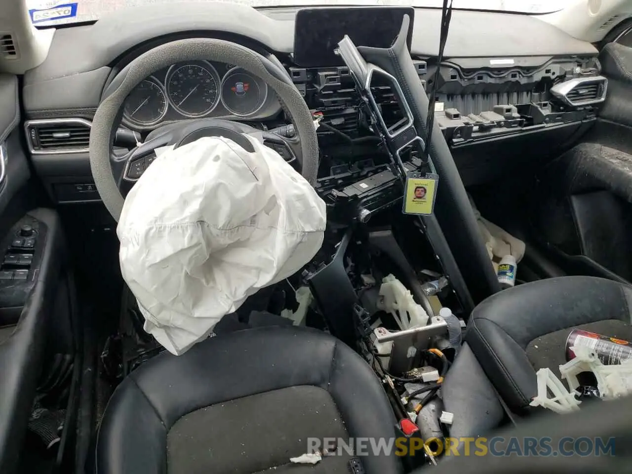 8 fotografías del automóvil dañado JM3KFBCM8M0360034 MAZDA CX-5 2021