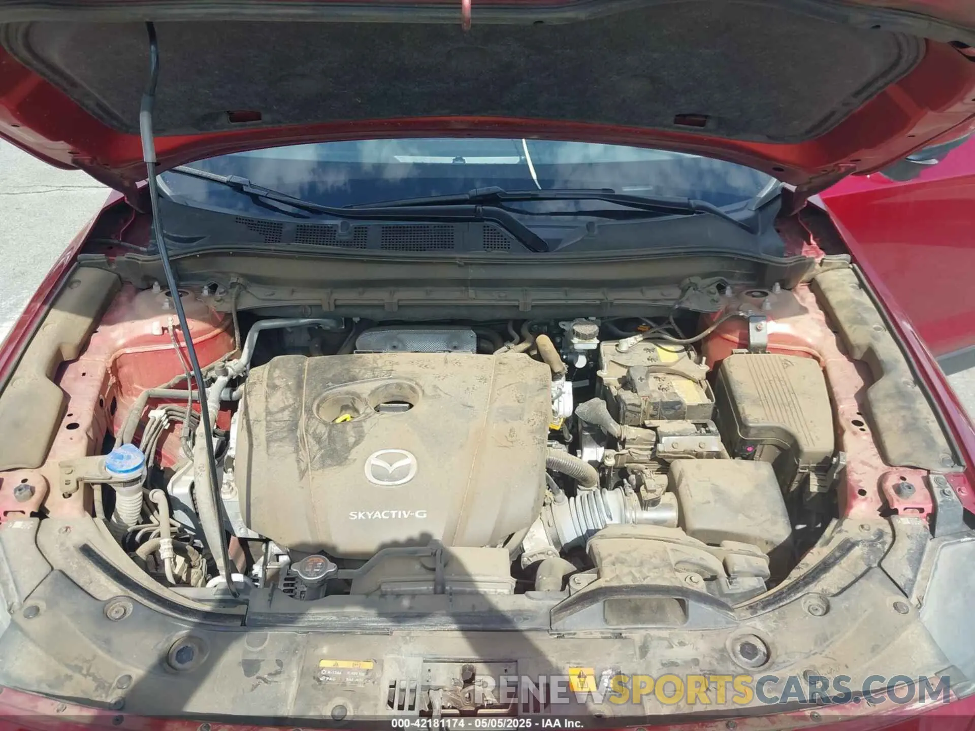 10 fotografías del automóvil dañado JM3KFBCM8M0452535 MAZDA CX-5 2021