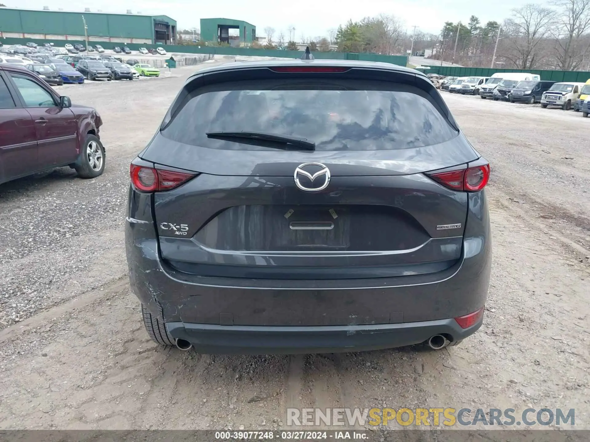 16 fotografías del automóvil dañado JM3KFBCM8M0492145 MAZDA CX-5 2021