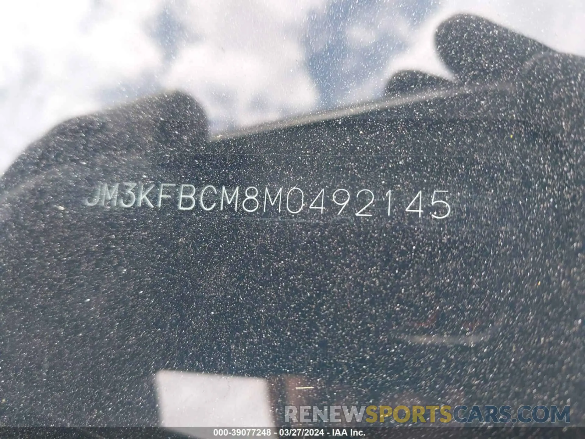 17 fotografías del automóvil dañado JM3KFBCM8M0492145 MAZDA CX-5 2021
