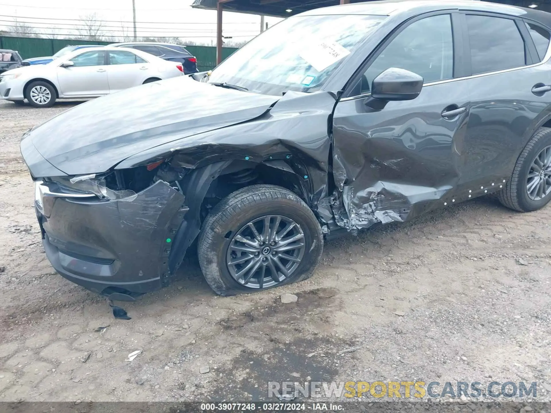 6 fotografías del automóvil dañado JM3KFBCM8M0492145 MAZDA CX-5 2021