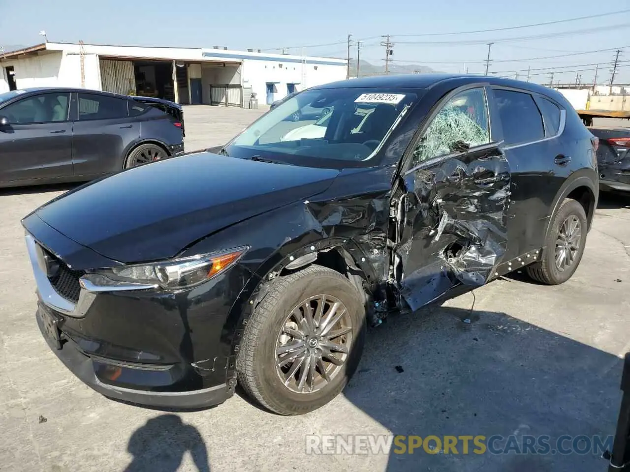 1 fotografías del automóvil dañado JM3KFBCM8M0495899 MAZDA CX-5 2021