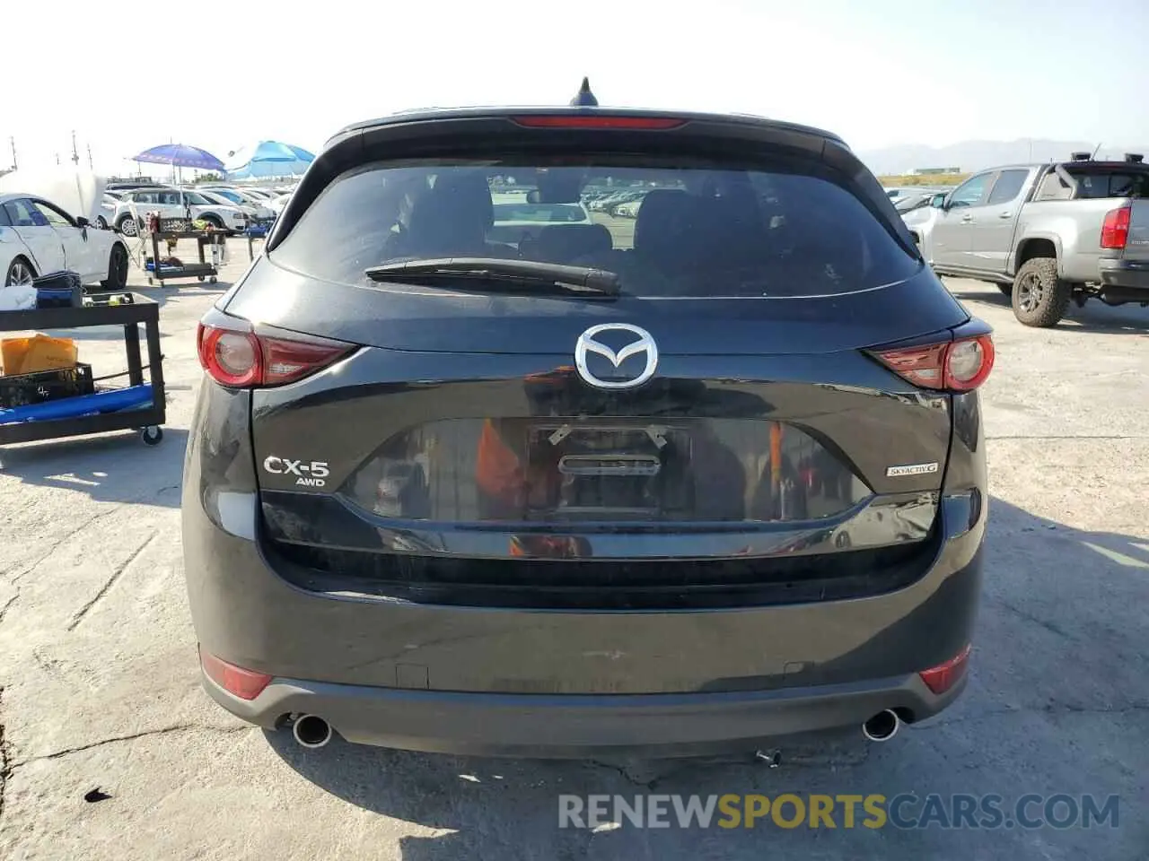 6 fotografías del automóvil dañado JM3KFBCM8M0495899 MAZDA CX-5 2021