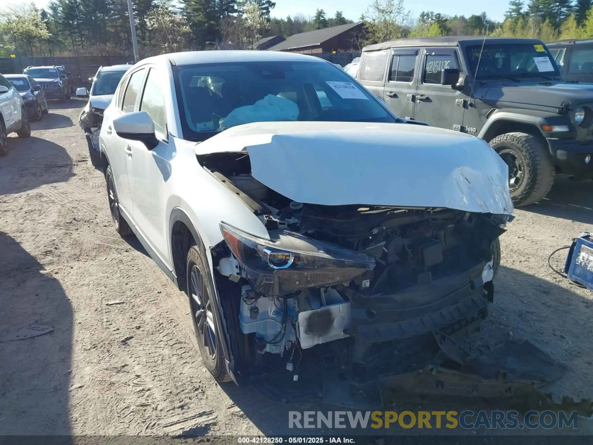 1 fotografías del automóvil dañado JM3KFBCM8M1312298 MAZDA CX-5 2021