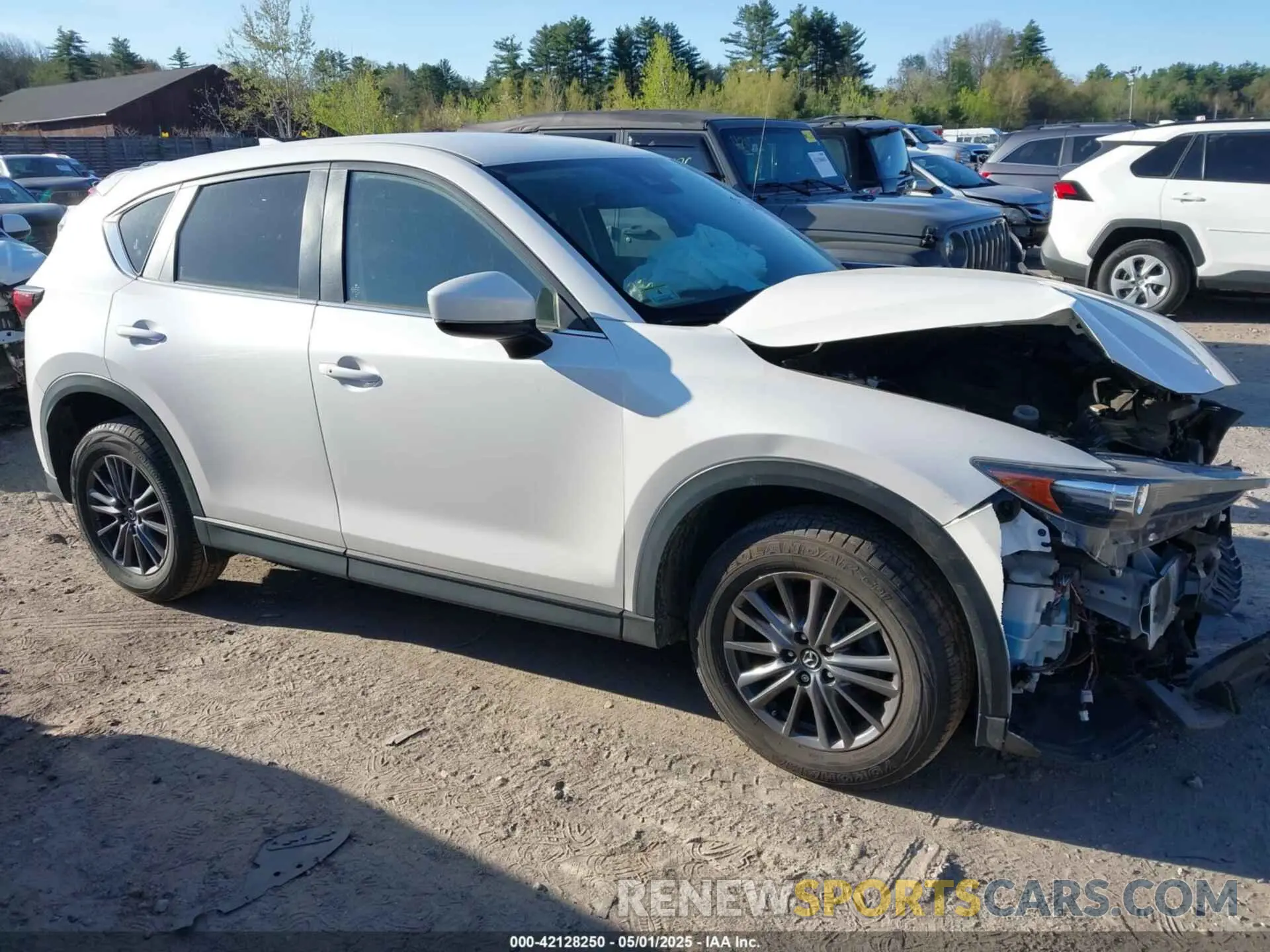 14 fotografías del automóvil dañado JM3KFBCM8M1312298 MAZDA CX-5 2021