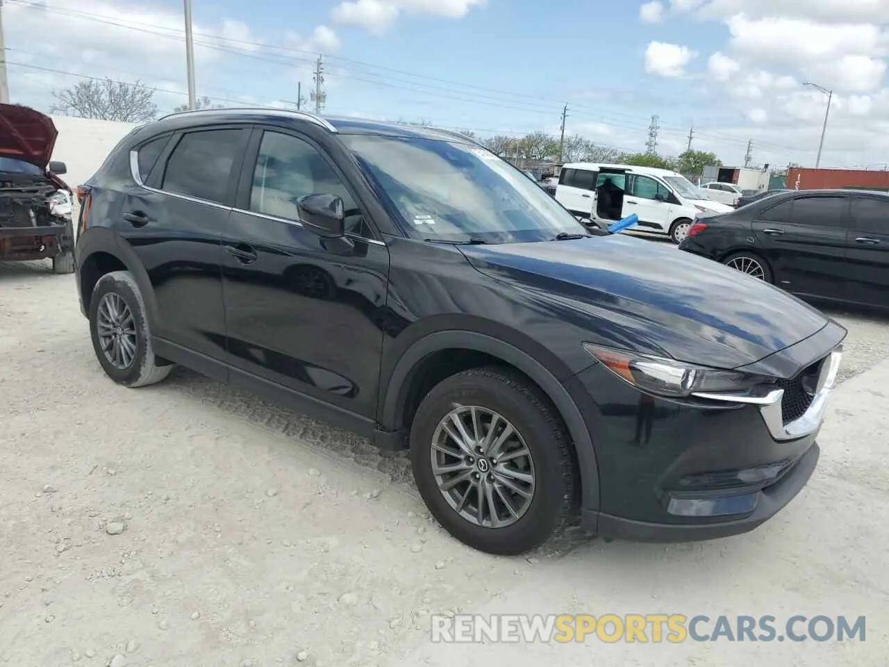 4 fotografías del automóvil dañado JM3KFBCM8M1436782 MAZDA CX-5 2021