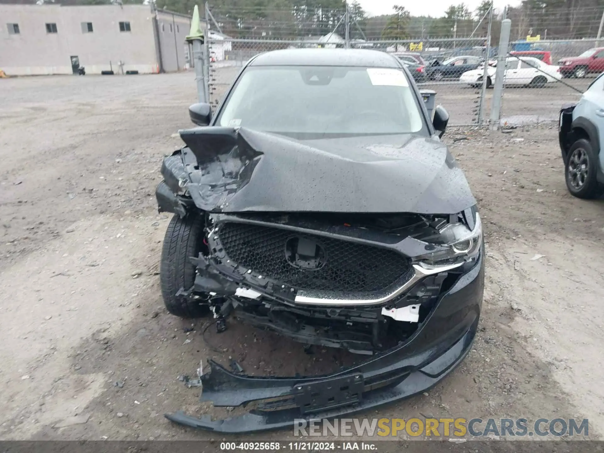 12 fotografías del automóvil dañado JM3KFBCM9M0355022 MAZDA CX-5 2021