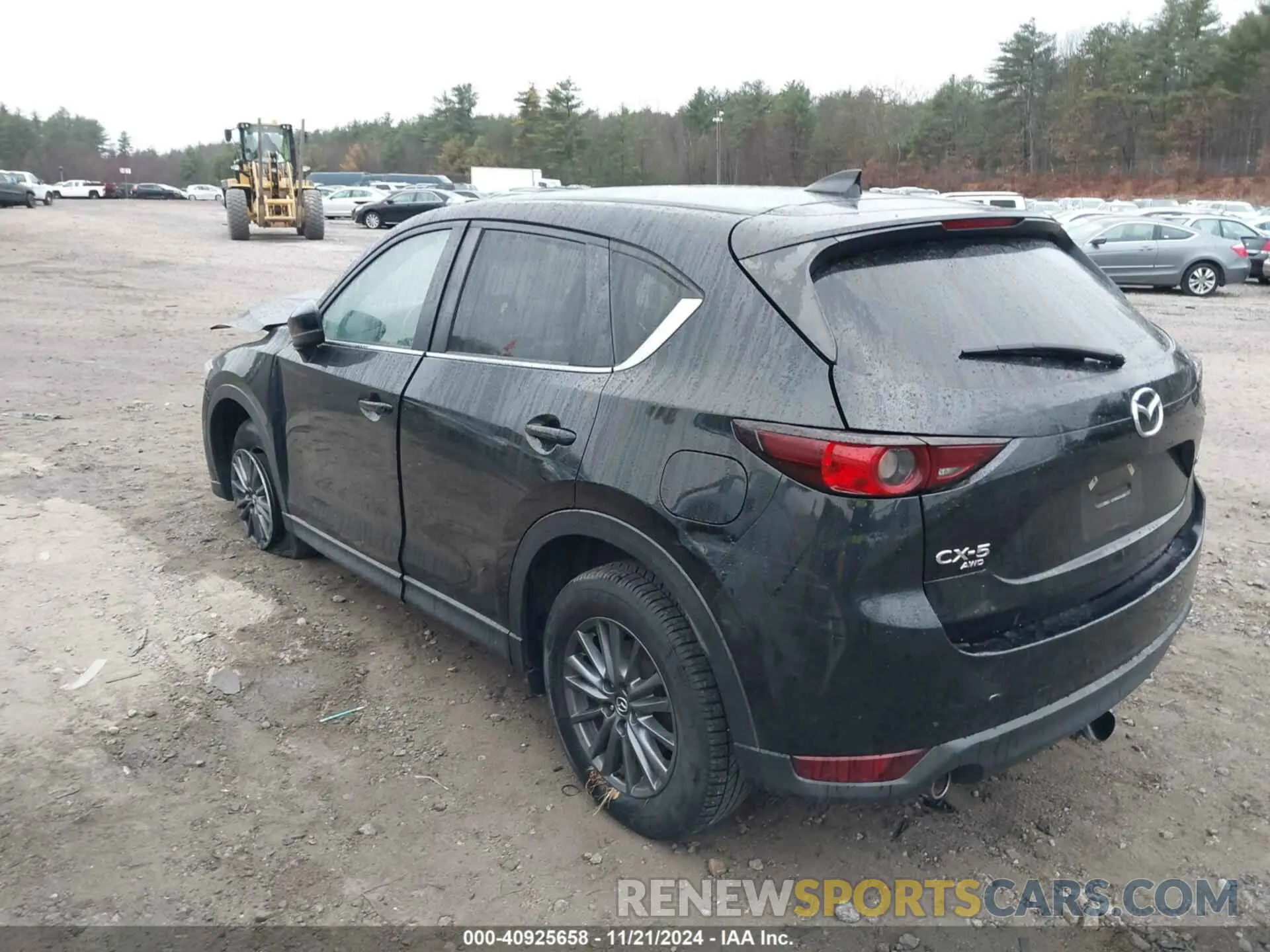 3 fotografías del automóvil dañado JM3KFBCM9M0355022 MAZDA CX-5 2021