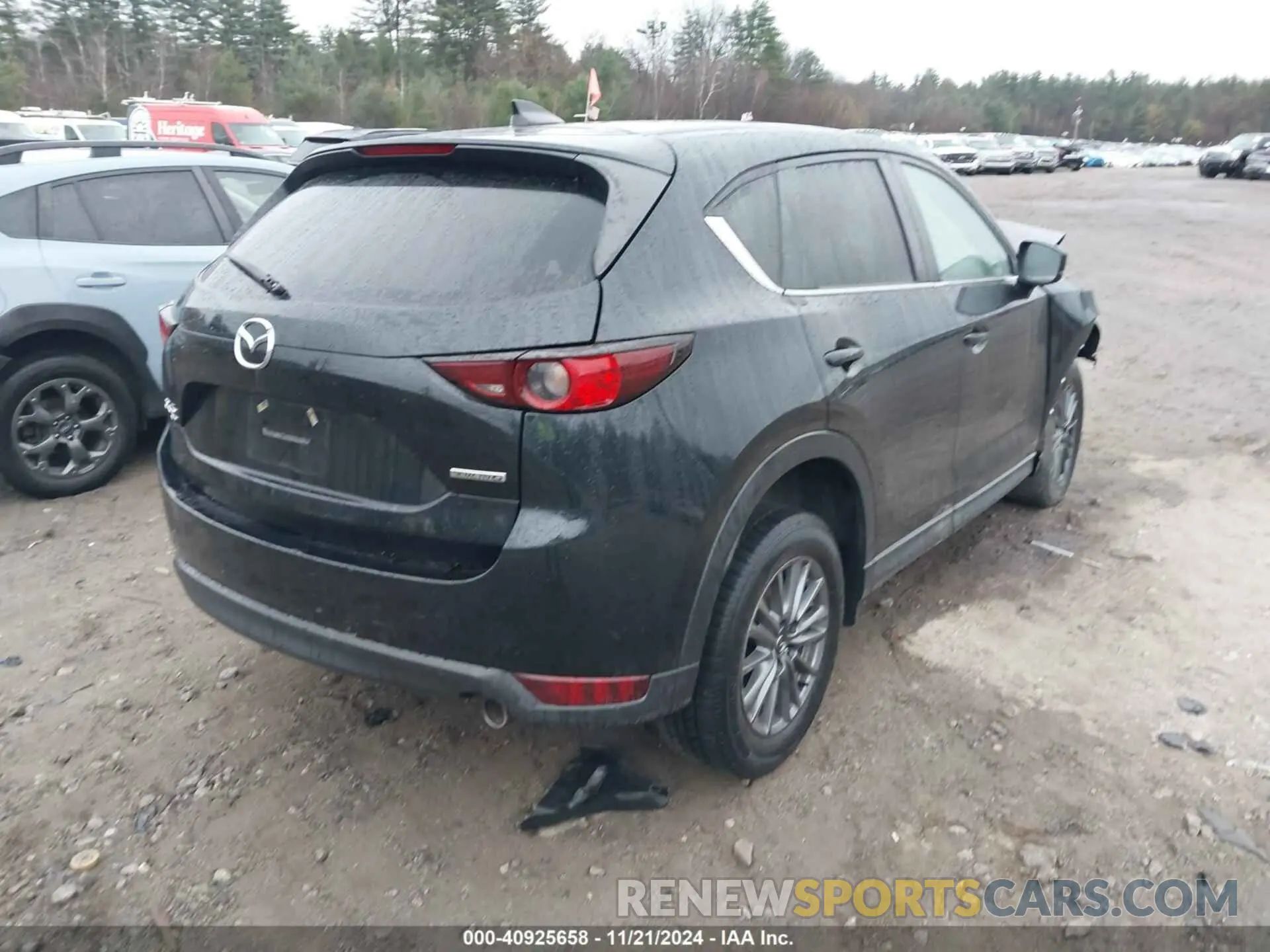 4 fotografías del automóvil dañado JM3KFBCM9M0355022 MAZDA CX-5 2021