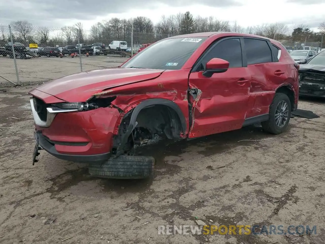 1 fotografías del automóvil dañado JM3KFBCM9M0383127 MAZDA CX-5 2021