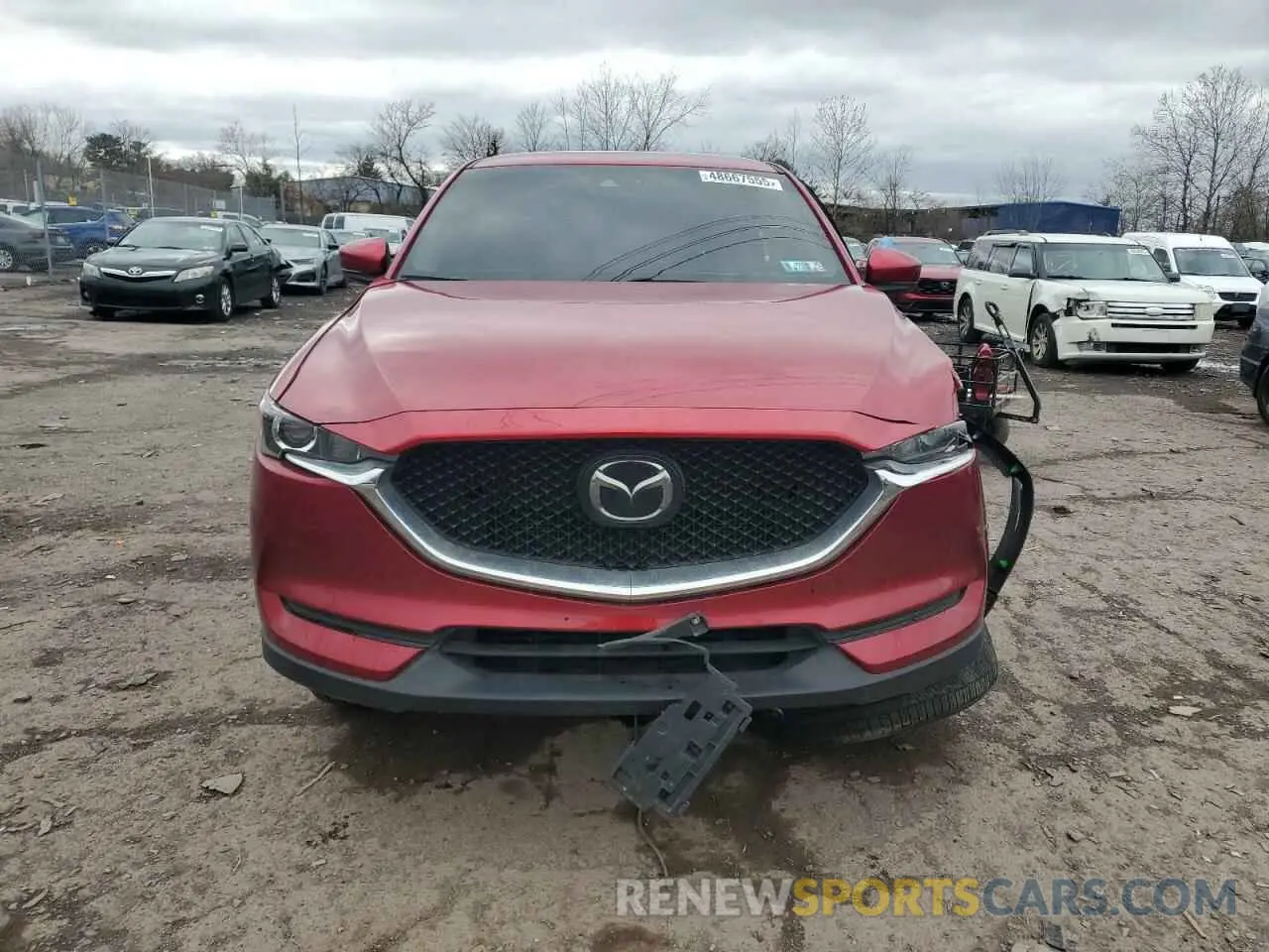 5 fotografías del automóvil dañado JM3KFBCM9M0383127 MAZDA CX-5 2021