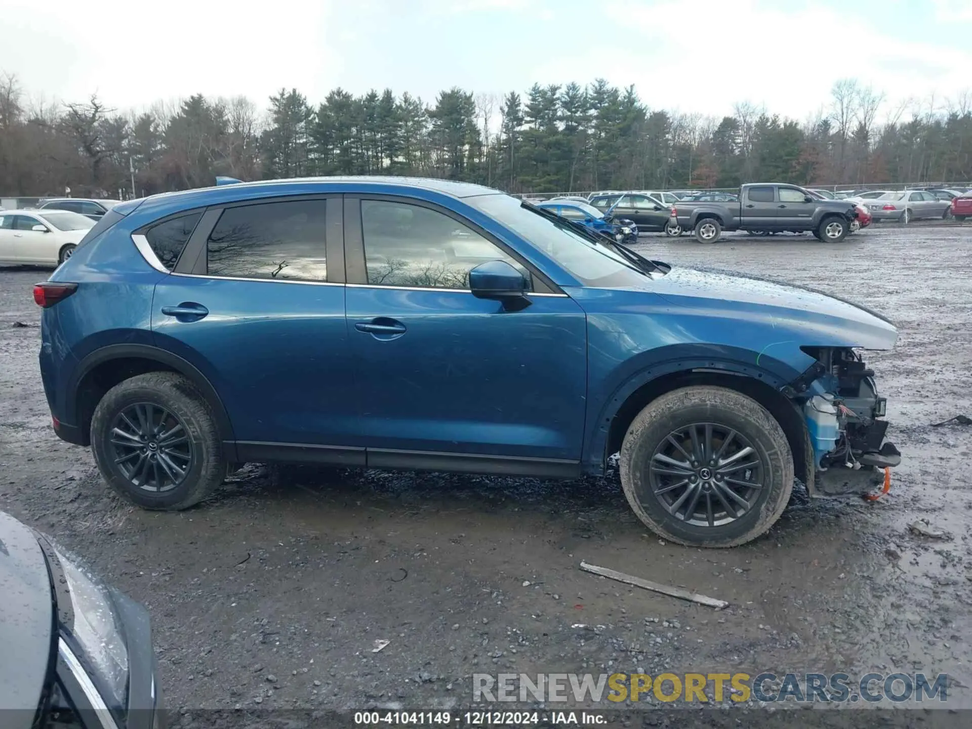 12 fotografías del automóvil dañado JM3KFBCM9M0393141 MAZDA CX-5 2021