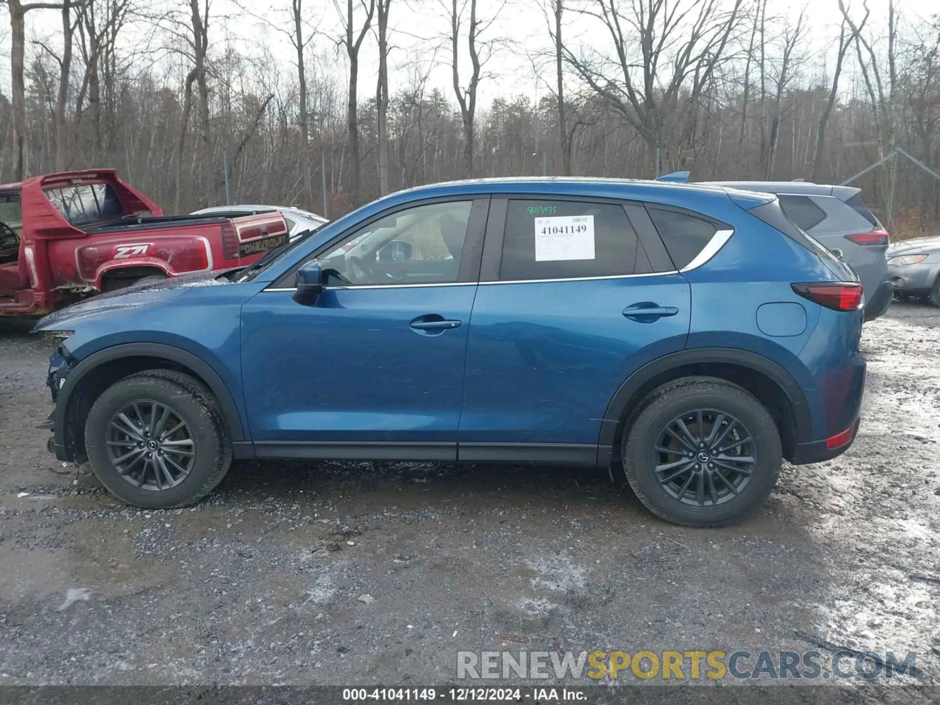 13 fotografías del automóvil dañado JM3KFBCM9M0393141 MAZDA CX-5 2021