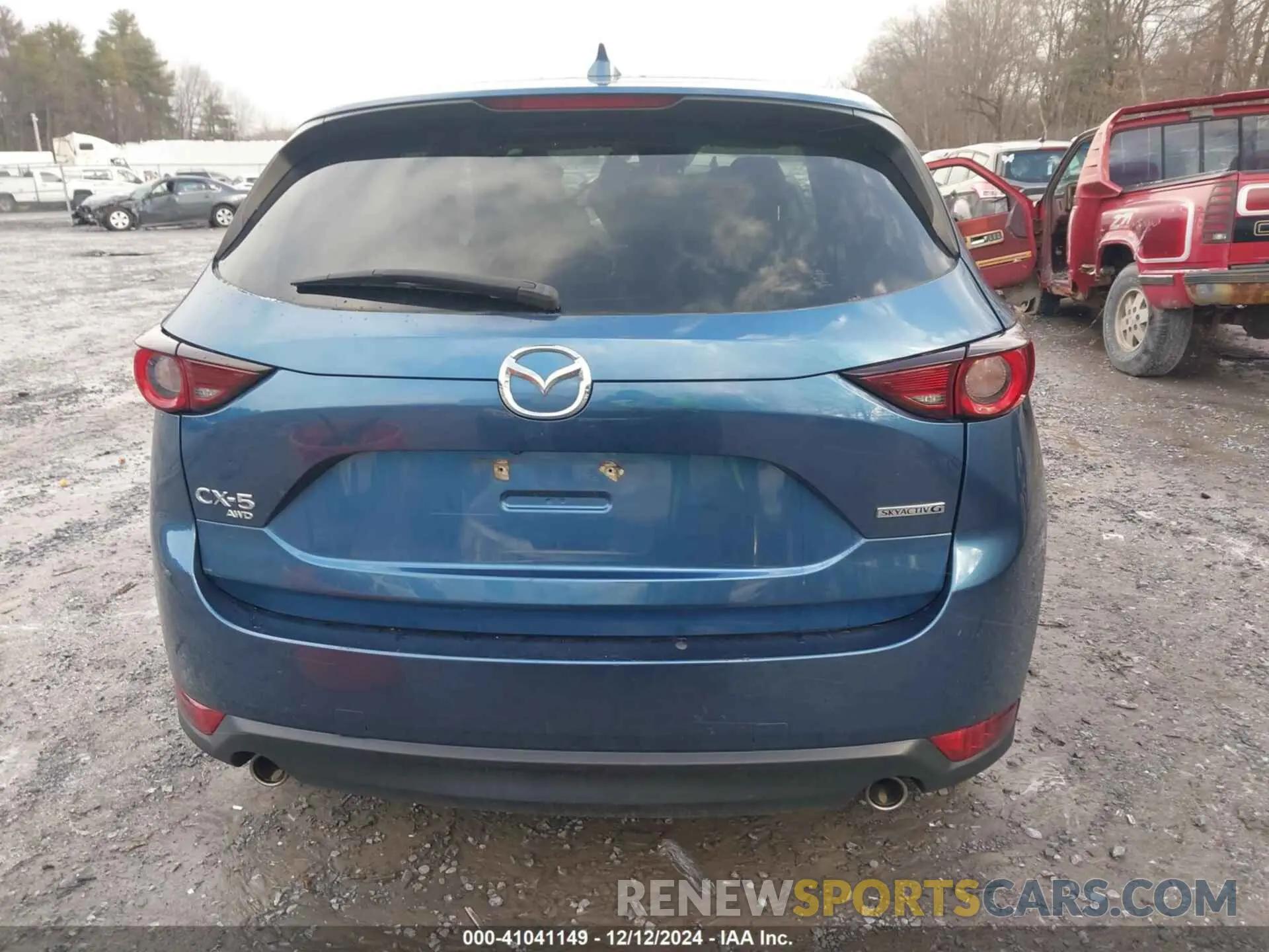 15 fotografías del automóvil dañado JM3KFBCM9M0393141 MAZDA CX-5 2021