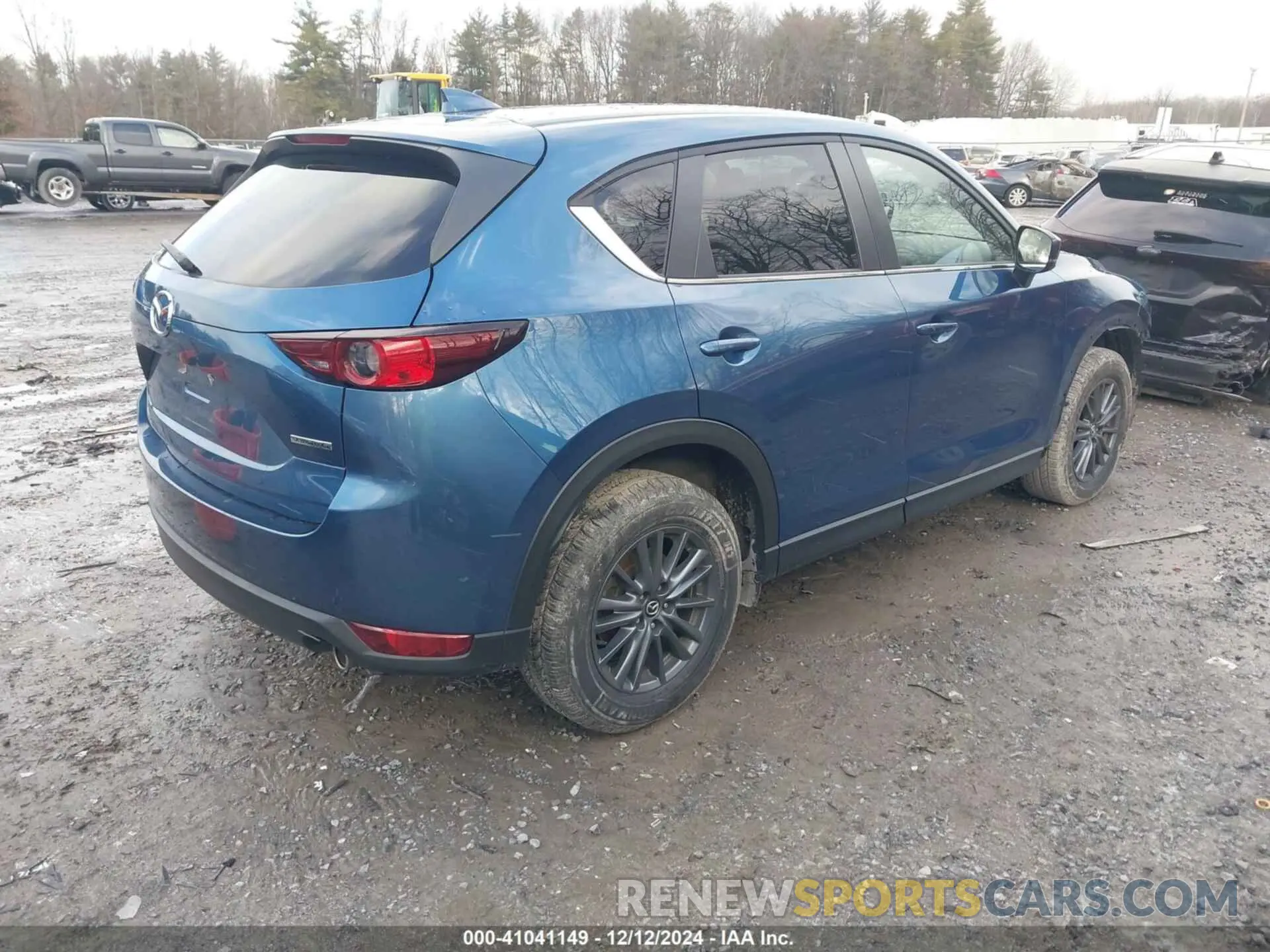 4 fotografías del automóvil dañado JM3KFBCM9M0393141 MAZDA CX-5 2021