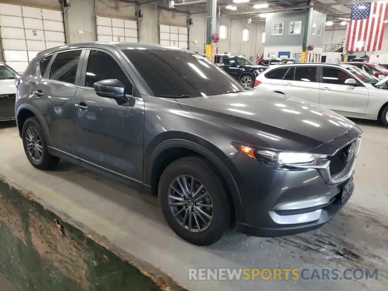 4 fotografías del automóvil dañado JM3KFBCM9M0499234 MAZDA CX-5 2021