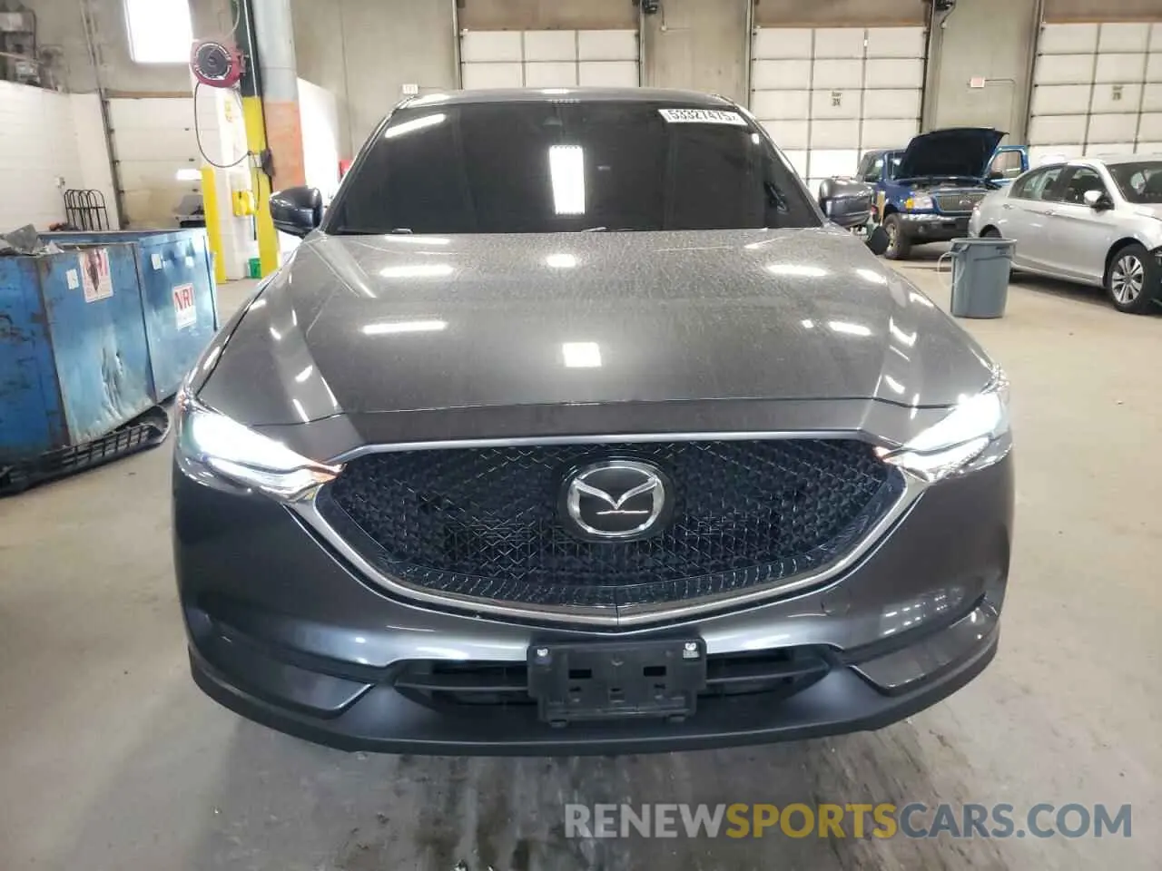 5 fotografías del automóvil dañado JM3KFBCM9M0499234 MAZDA CX-5 2021