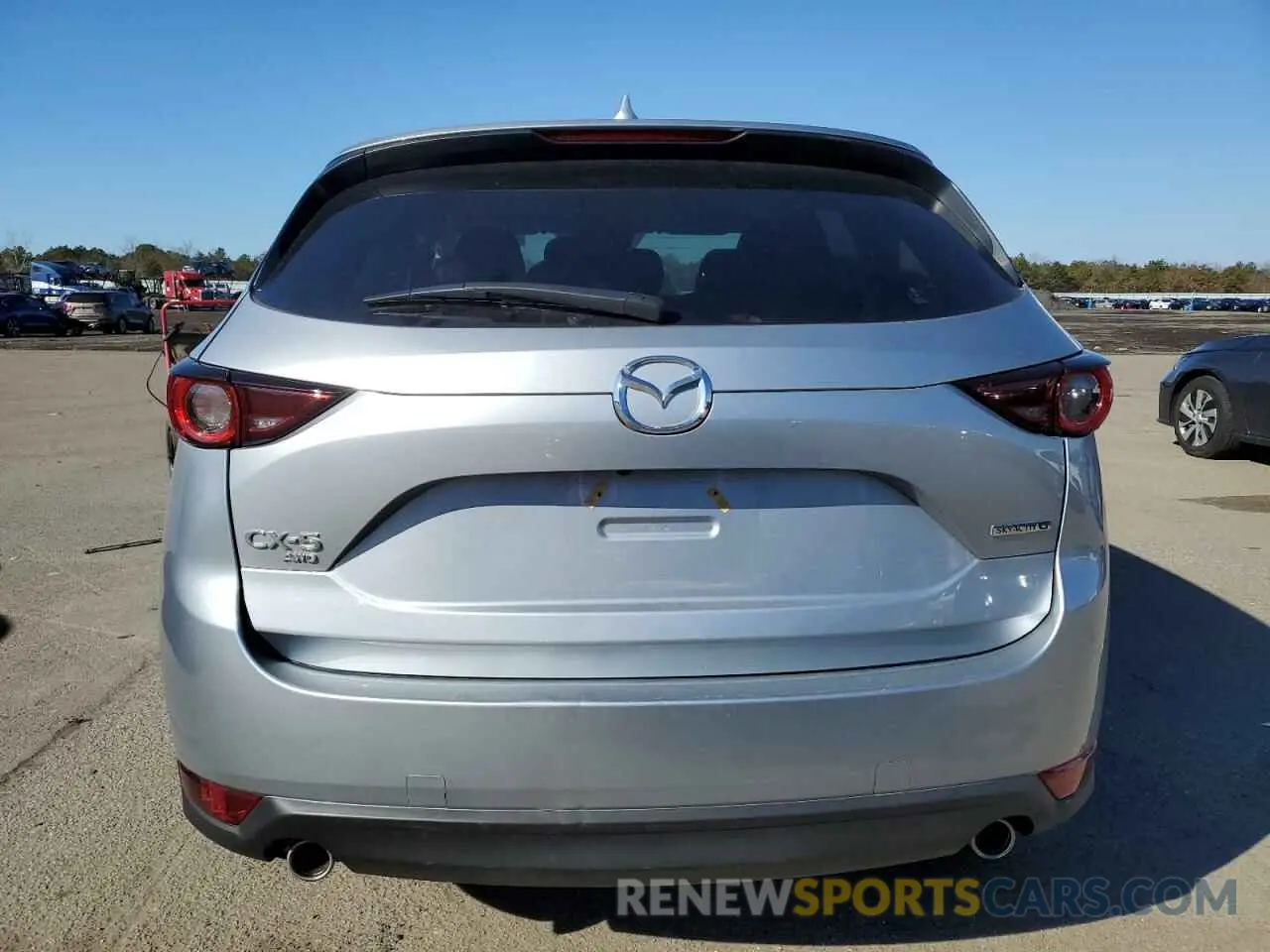 6 fotografías del automóvil dañado JM3KFBCMXM0332509 MAZDA CX-5 2021