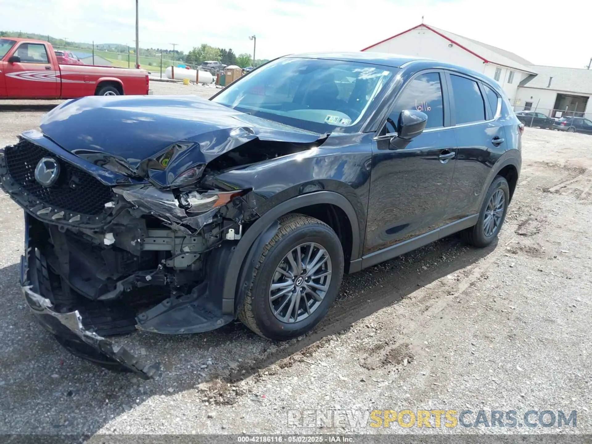 2 fotografías del automóvil dañado JM3KFBCMXM0410934 MAZDA CX-5 2021