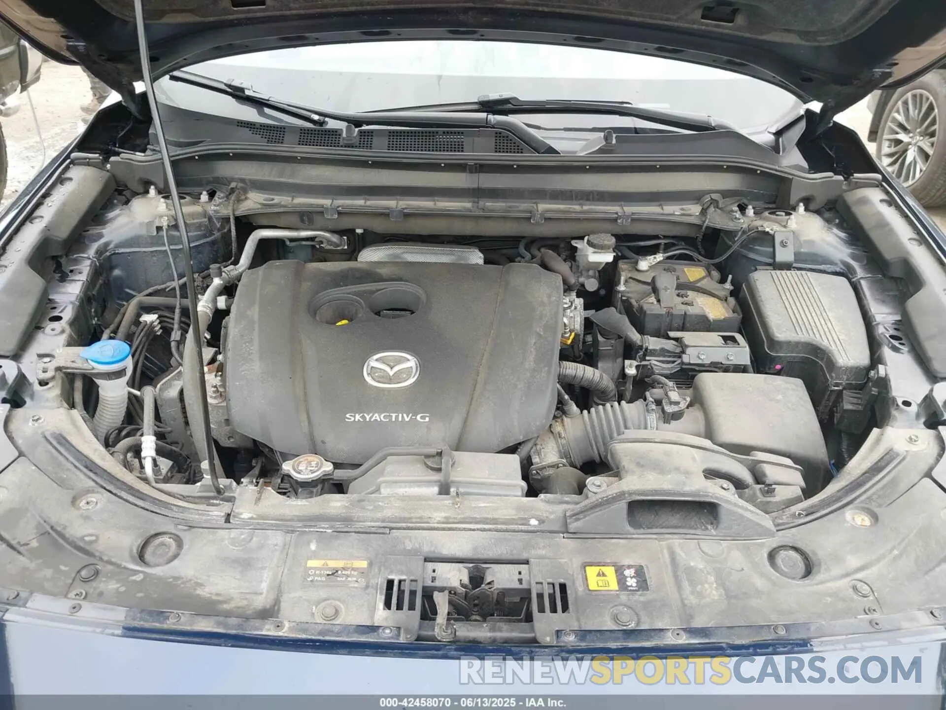 10 fotografías del automóvil dañado JM3KFBCMXM1386516 MAZDA CX-5 2021