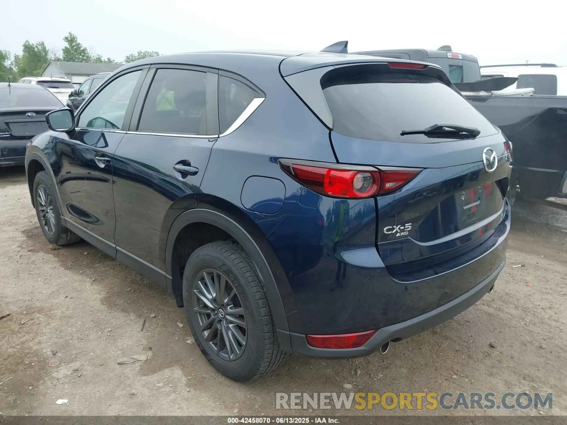 3 fotografías del automóvil dañado JM3KFBCMXM1386516 MAZDA CX-5 2021