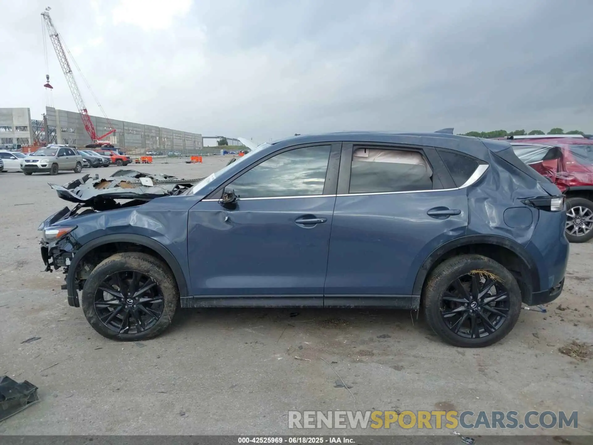 13 fotografías del automóvil dañado JM3KFBCY5M0381443 MAZDA CX-5 2021