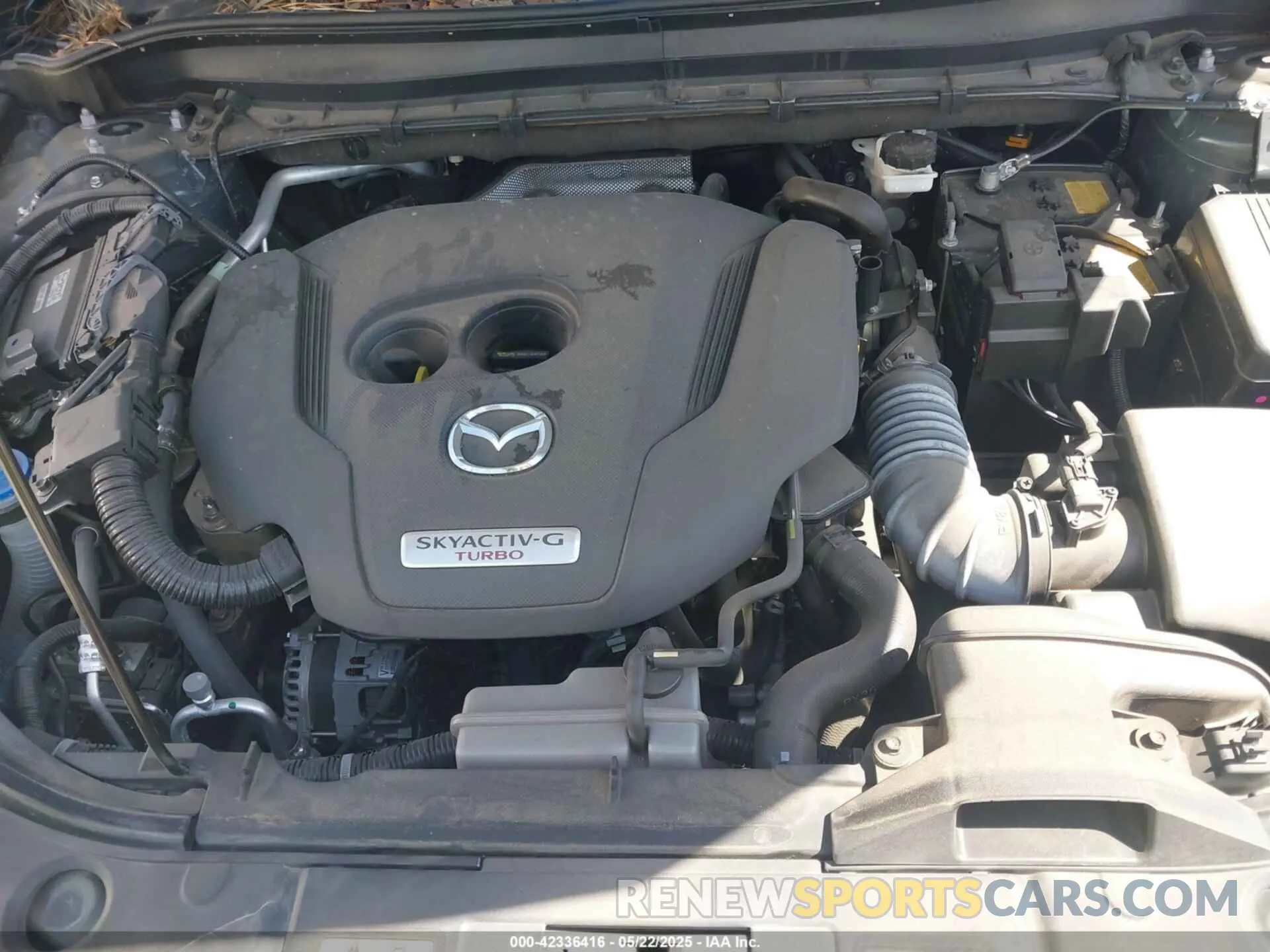 10 fotografías del automóvil dañado JM3KFBCY7M0354356 MAZDA CX-5 2021