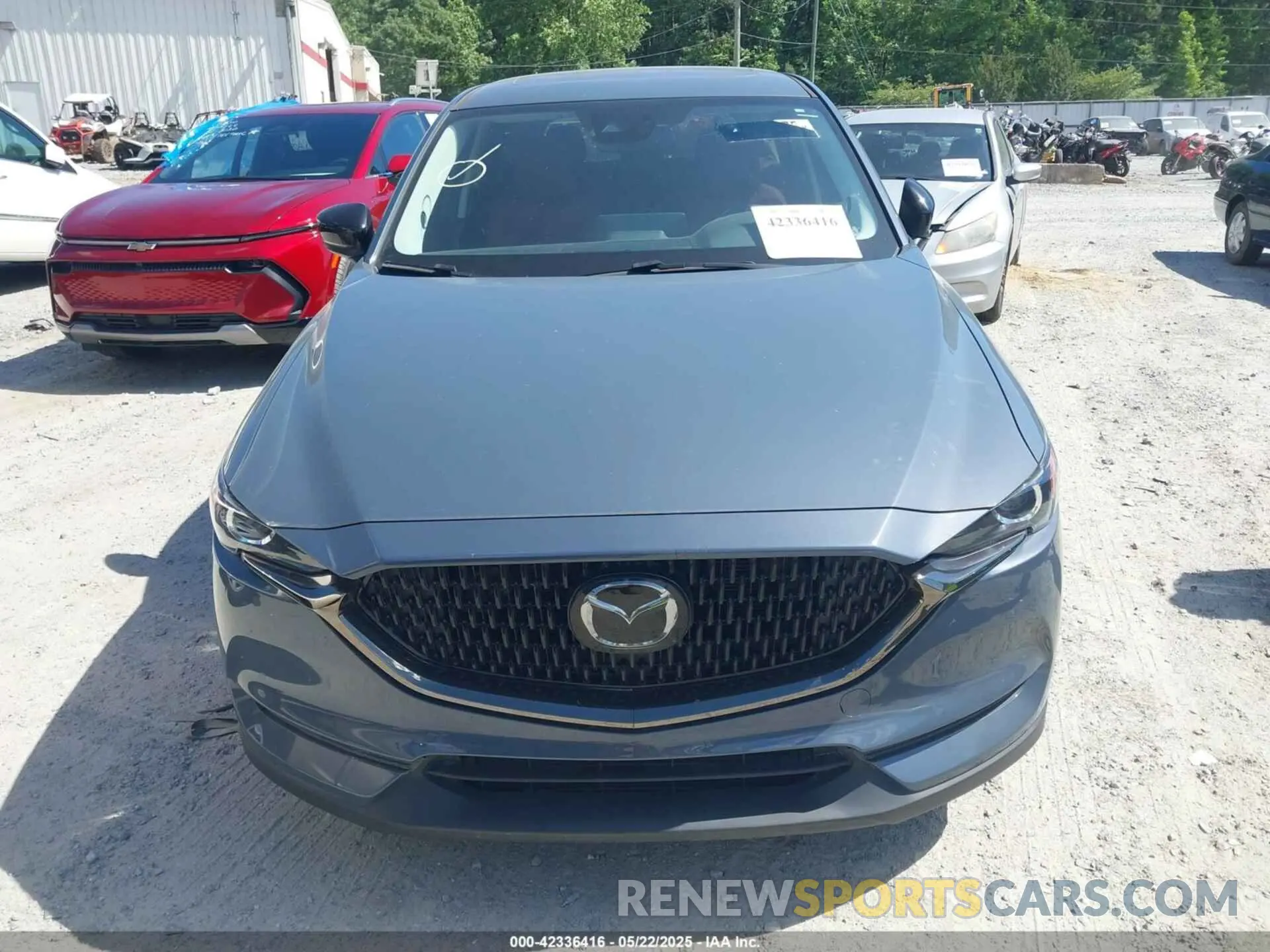 12 fotografías del automóvil dañado JM3KFBCY7M0354356 MAZDA CX-5 2021
