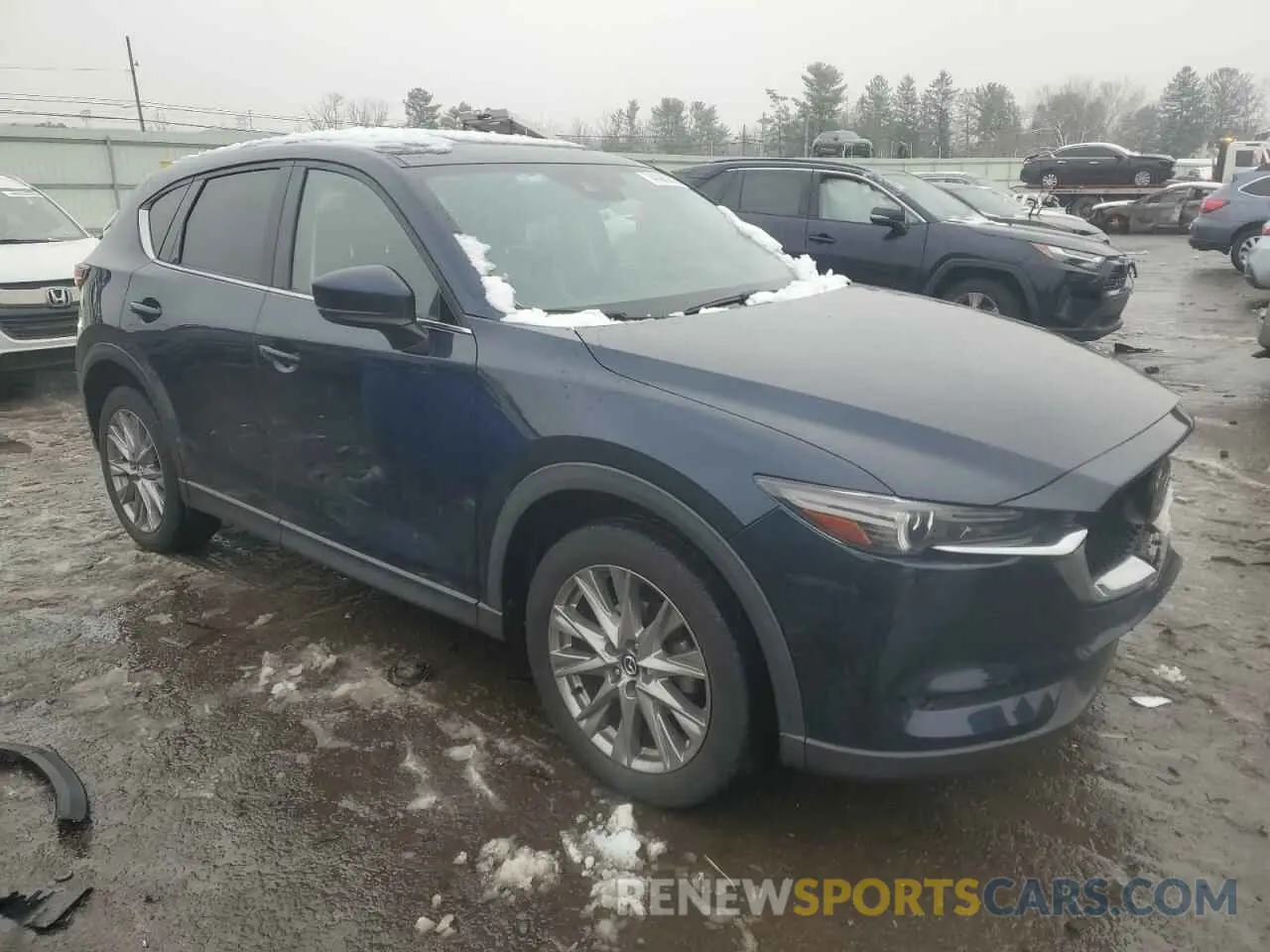4 fotografías del automóvil dañado JM3KFBDM0M0391325 MAZDA CX-5 2021
