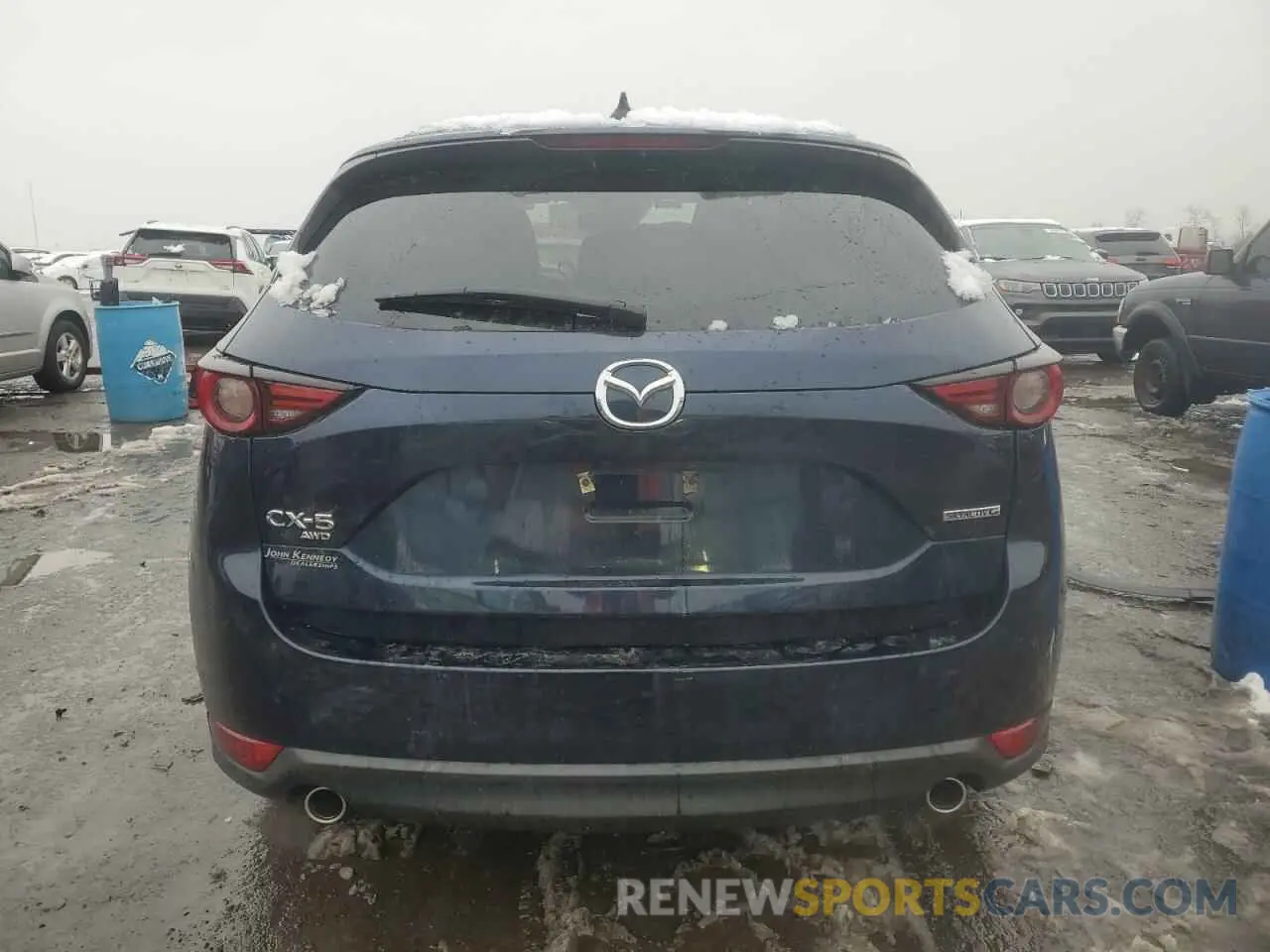 6 fotografías del automóvil dañado JM3KFBDM0M0391325 MAZDA CX-5 2021