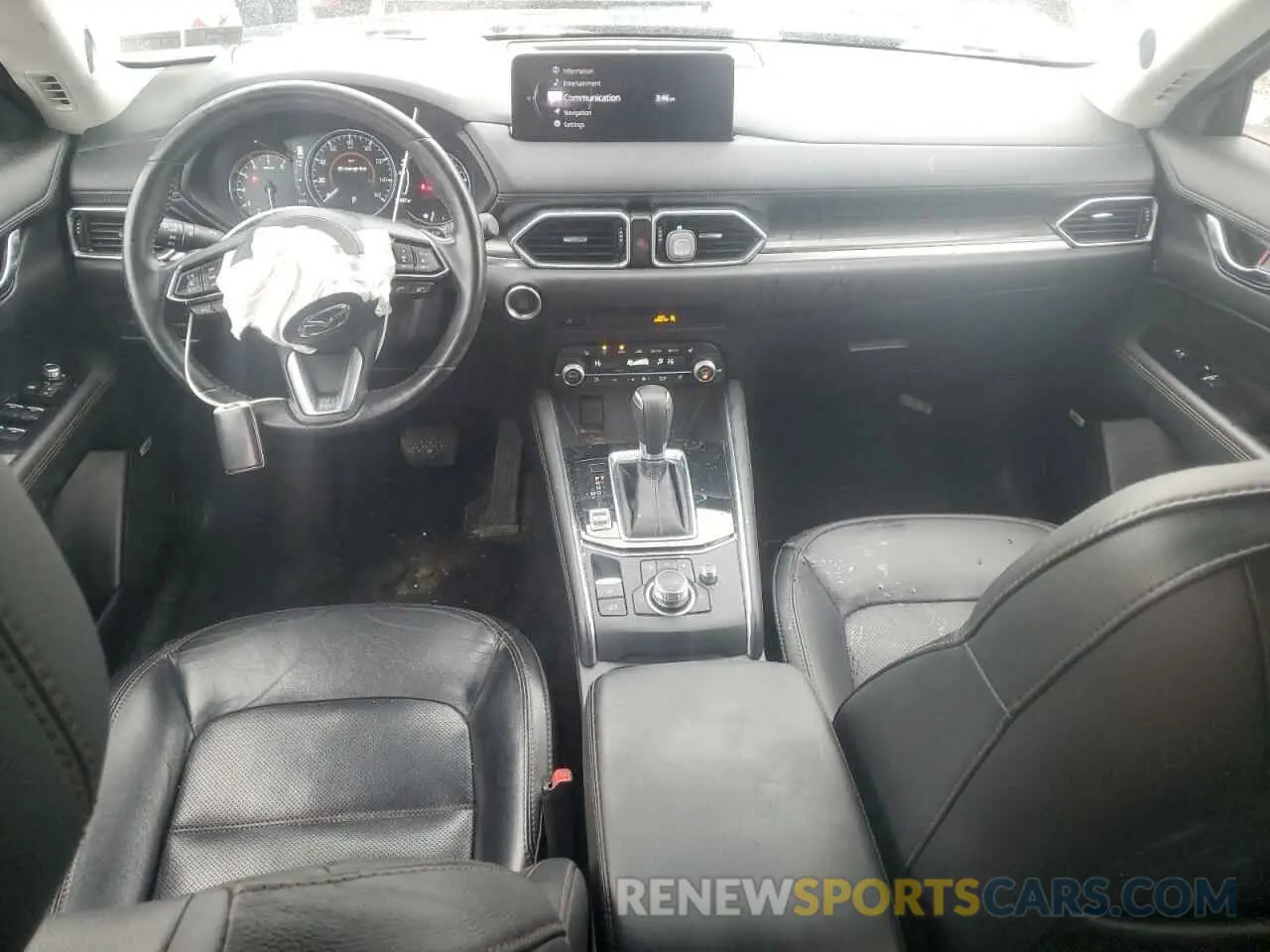 8 fotografías del automóvil dañado JM3KFBDM0M0391325 MAZDA CX-5 2021
