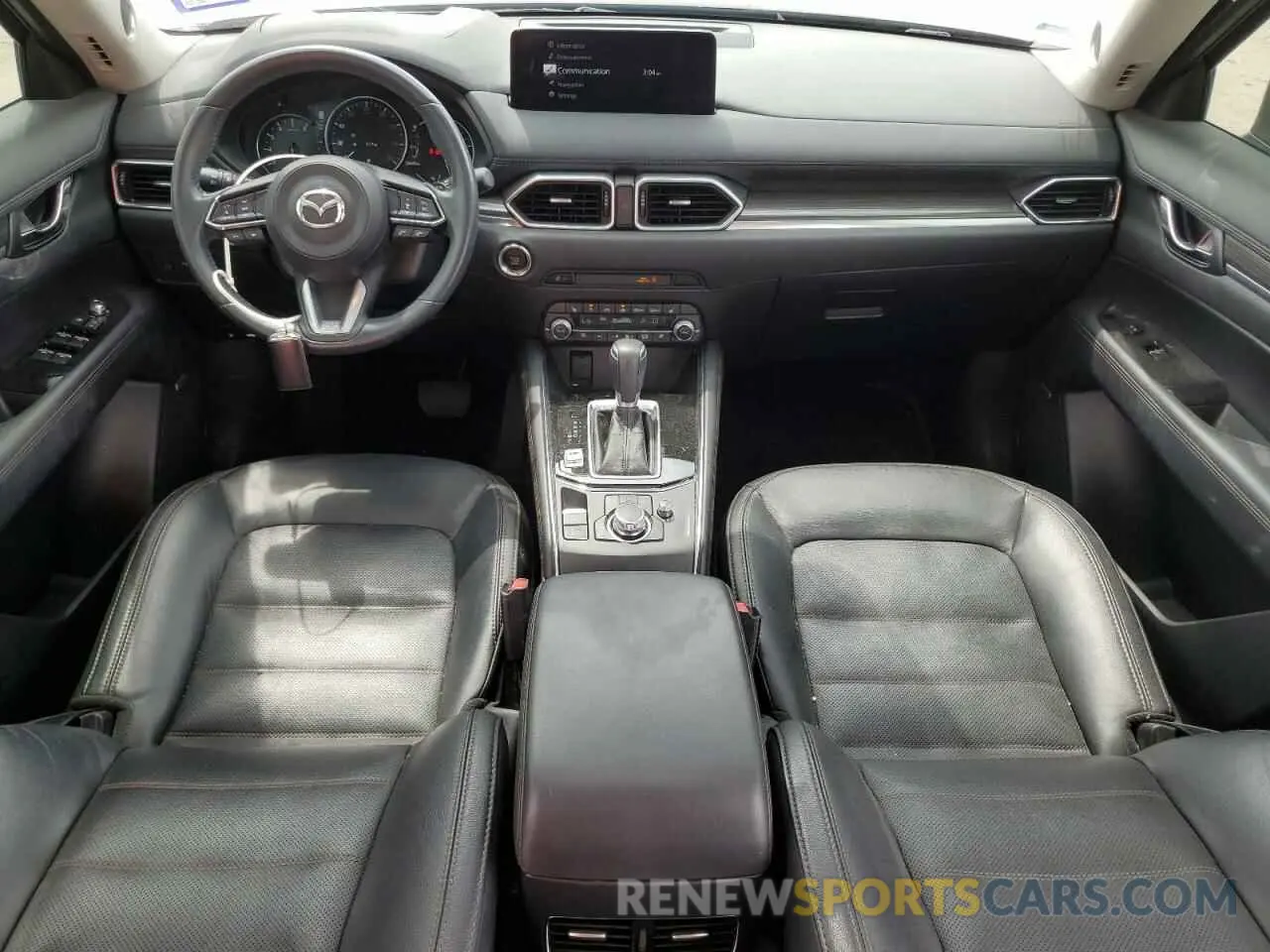 8 fotografías del automóvil dañado JM3KFBDM0M1398172 MAZDA CX-5 2021