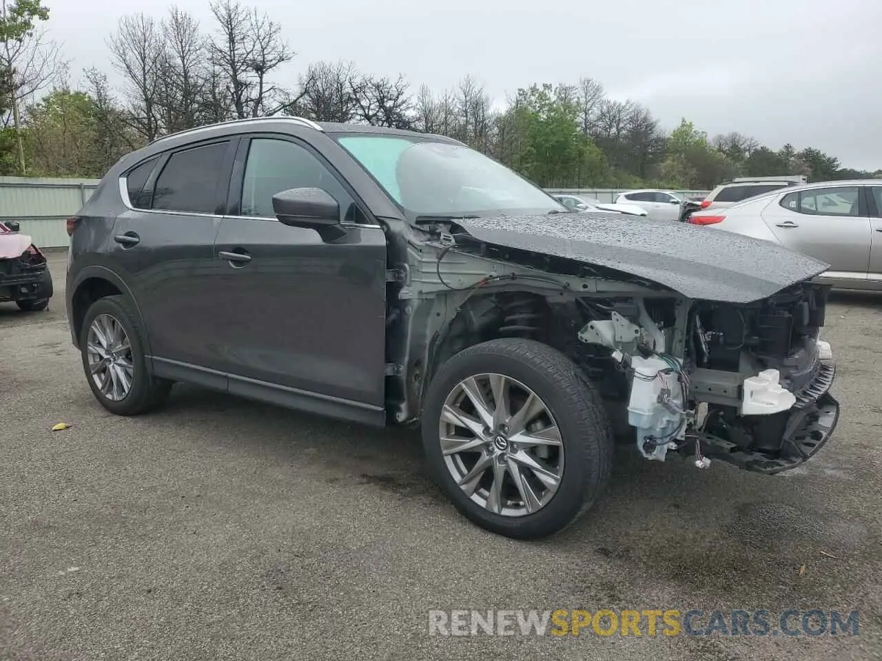 4 fotografías del automóvil dañado JM3KFBDM0M1428559 MAZDA CX-5 2021