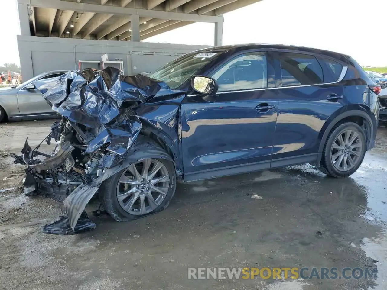 1 fotografías del automóvil dañado JM3KFBDM0M1487532 MAZDA CX-5 2021