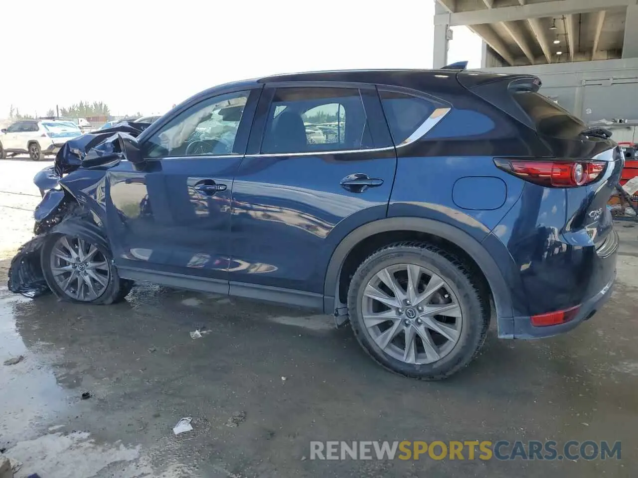 2 fotografías del automóvil dañado JM3KFBDM0M1487532 MAZDA CX-5 2021