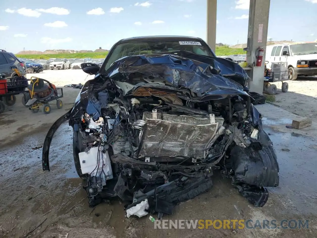 5 fotografías del automóvil dañado JM3KFBDM0M1487532 MAZDA CX-5 2021