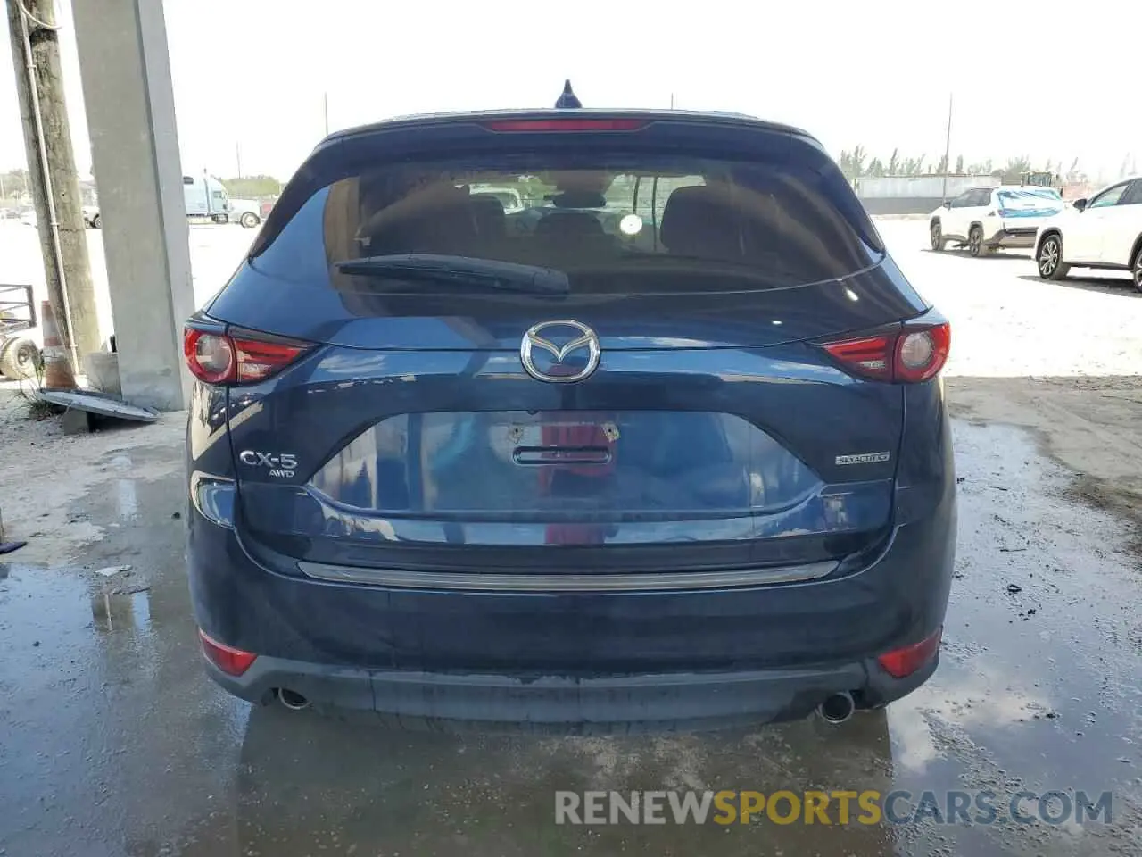 6 fotografías del automóvil dañado JM3KFBDM0M1487532 MAZDA CX-5 2021