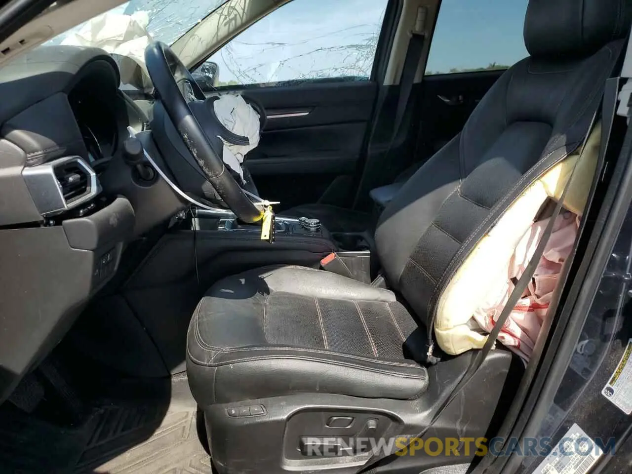7 fotografías del automóvil dañado JM3KFBDM0M1487532 MAZDA CX-5 2021