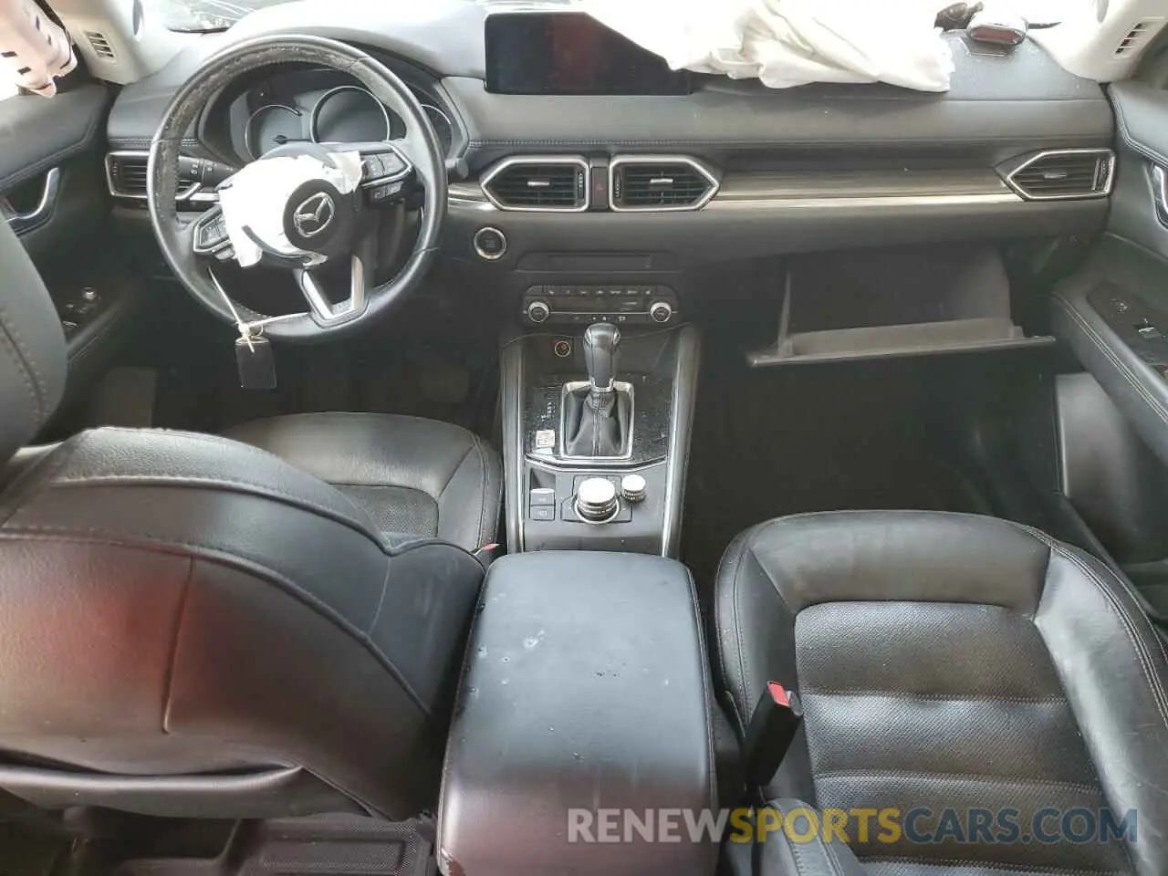 8 fotografías del automóvil dañado JM3KFBDM0M1487532 MAZDA CX-5 2021