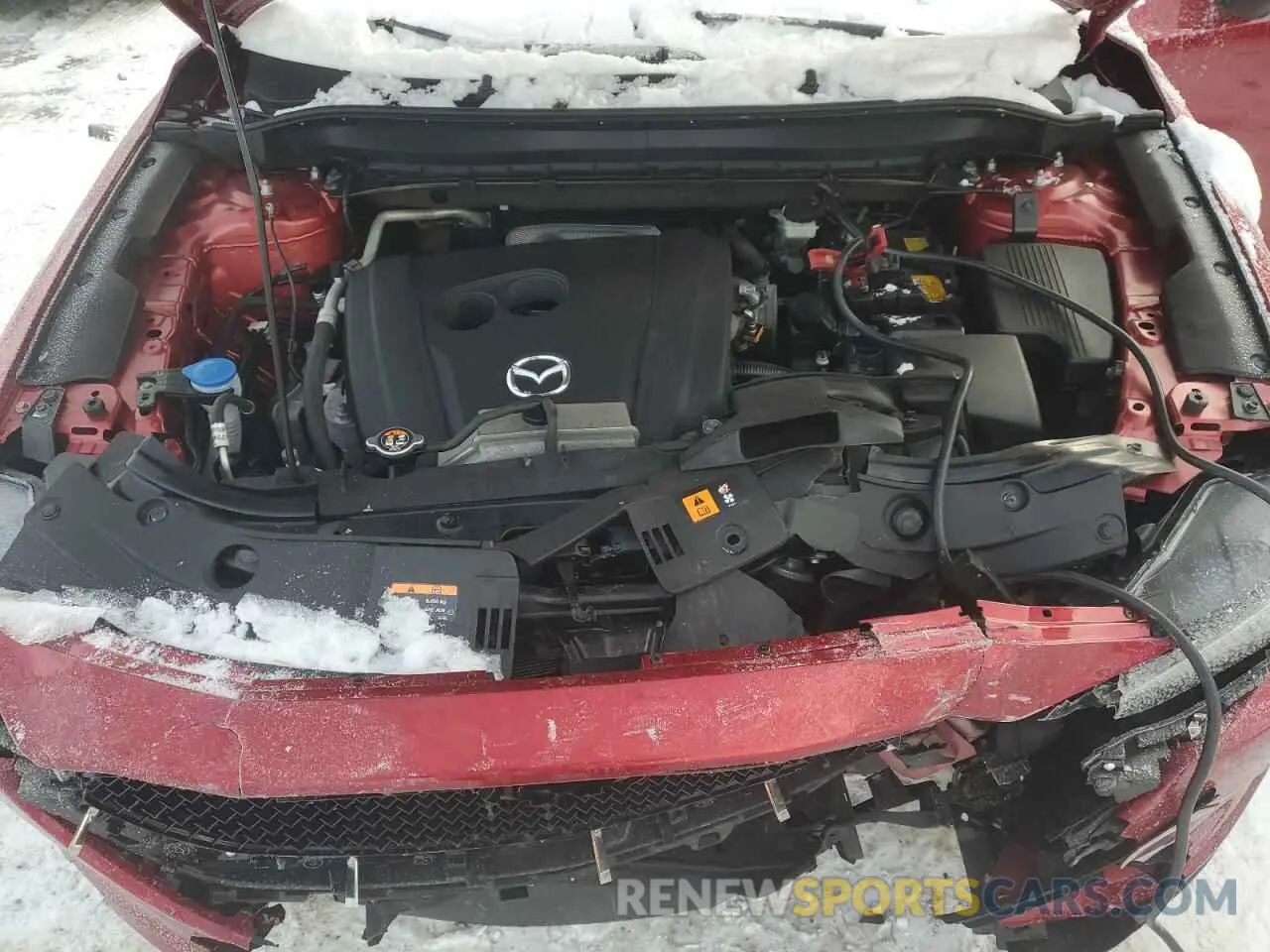 12 fotografías del automóvil dañado JM3KFBDM0M1488079 MAZDA CX-5 2021