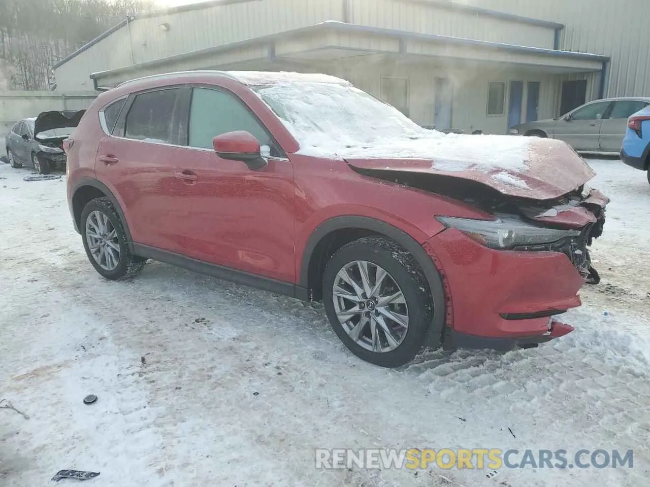 4 fotografías del automóvil dañado JM3KFBDM0M1488079 MAZDA CX-5 2021