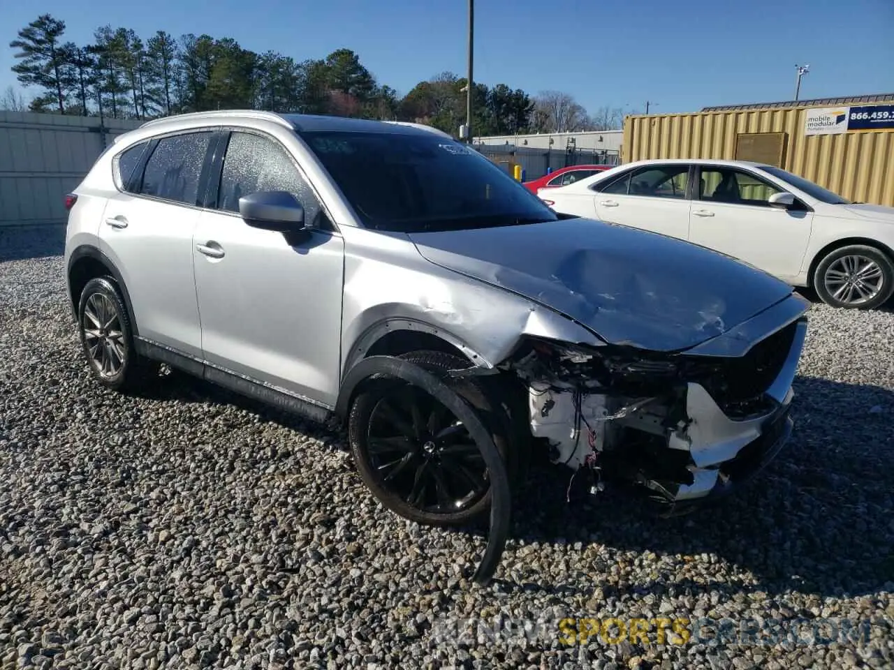 4 fotografías del automóvil dañado JM3KFBDM1M0335331 MAZDA CX-5 2021