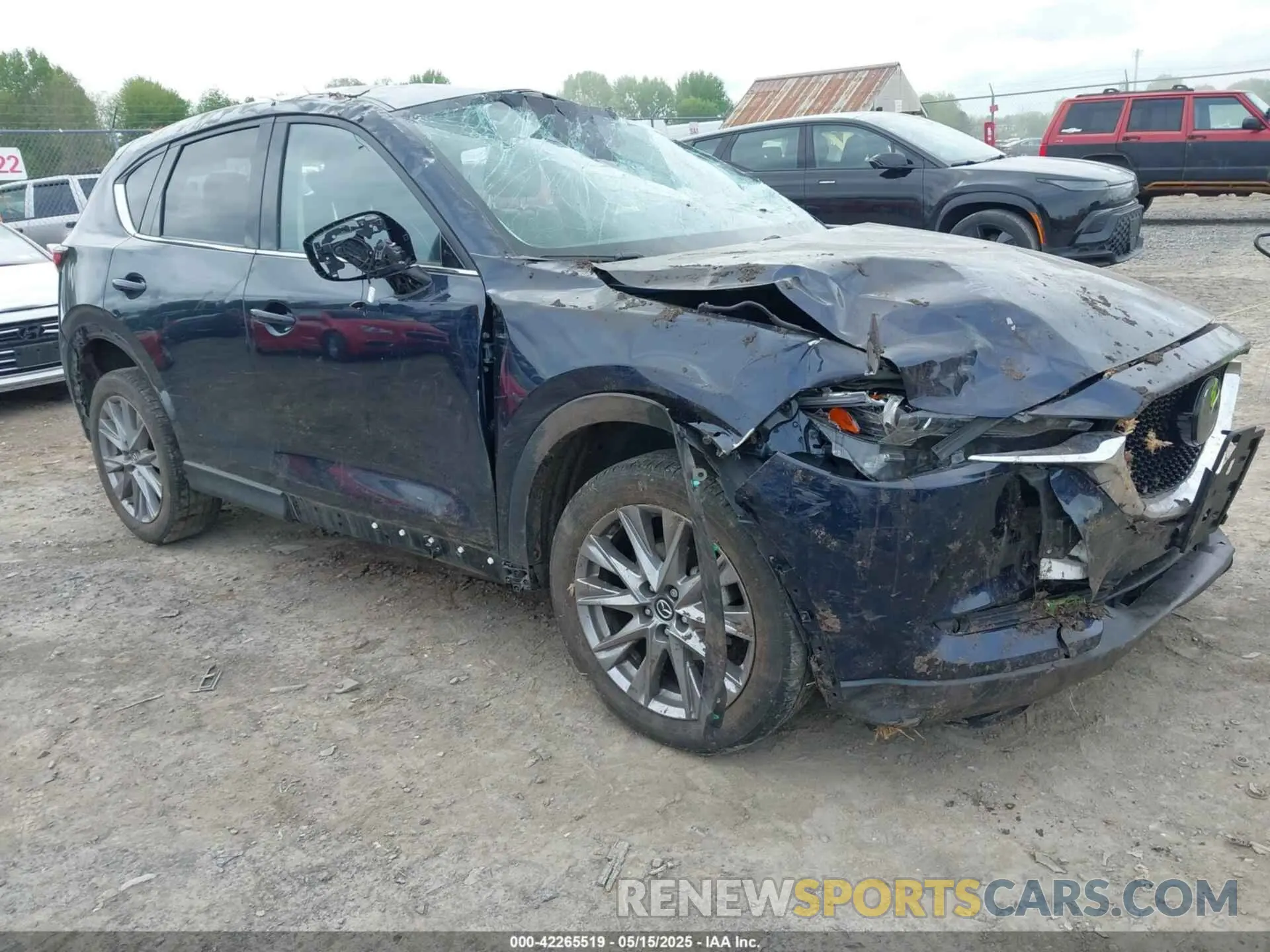1 fotografías del automóvil dañado JM3KFBDM1M1380490 MAZDA CX-5 2021