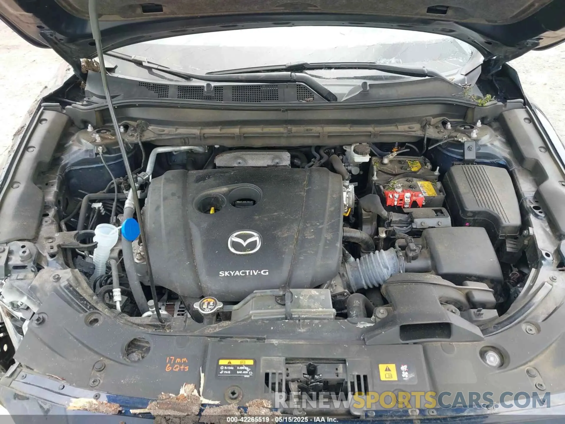 10 fotografías del automóvil dañado JM3KFBDM1M1380490 MAZDA CX-5 2021