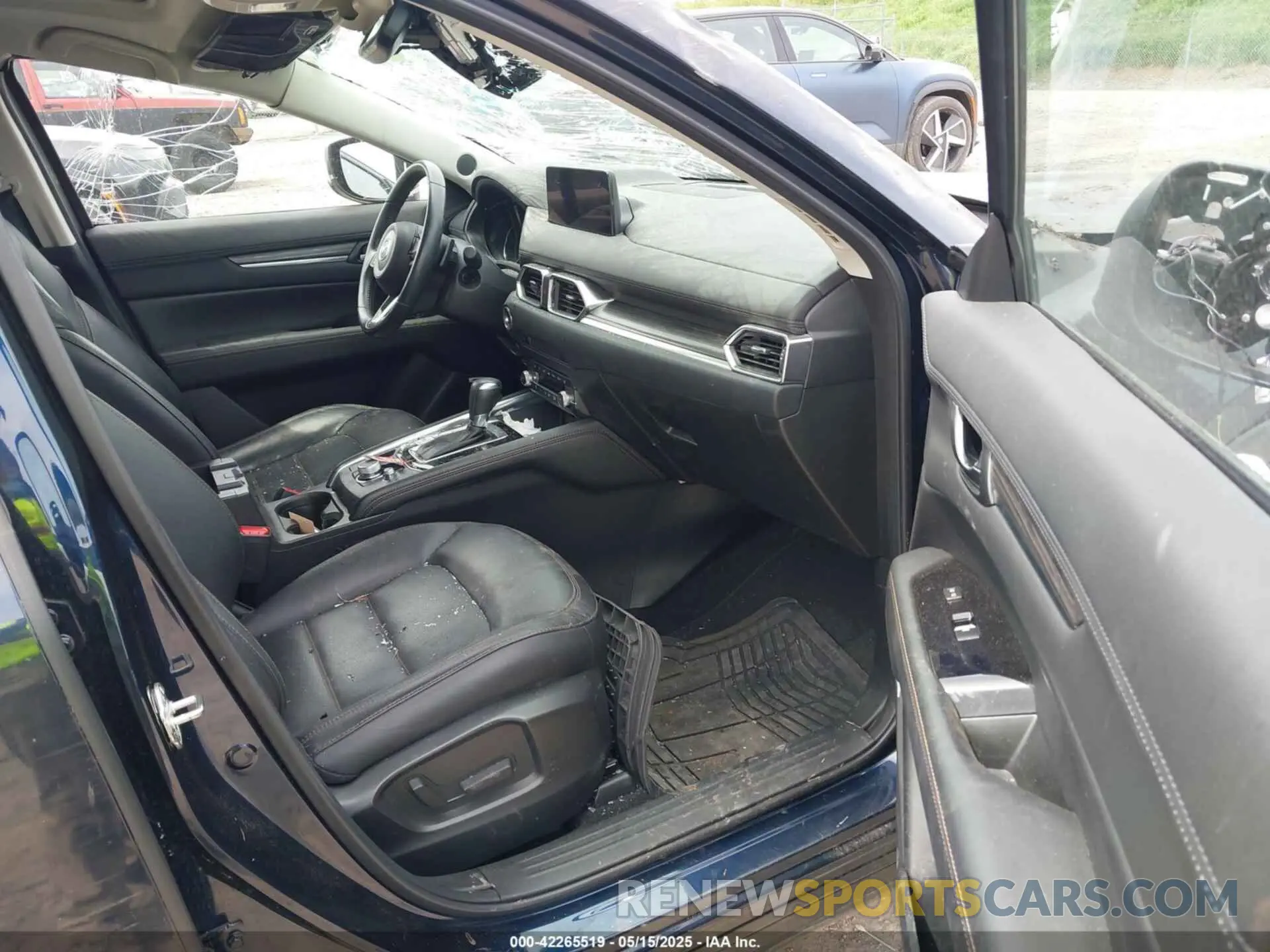 5 fotografías del automóvil dañado JM3KFBDM1M1380490 MAZDA CX-5 2021