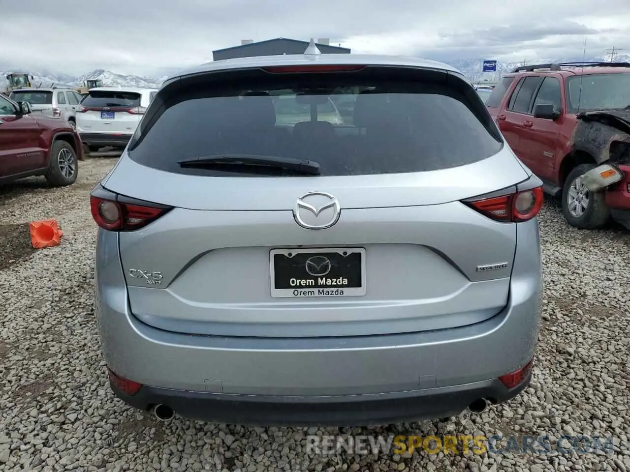 6 fotografías del automóvil dañado JM3KFBDM1M1403699 MAZDA CX-5 2021